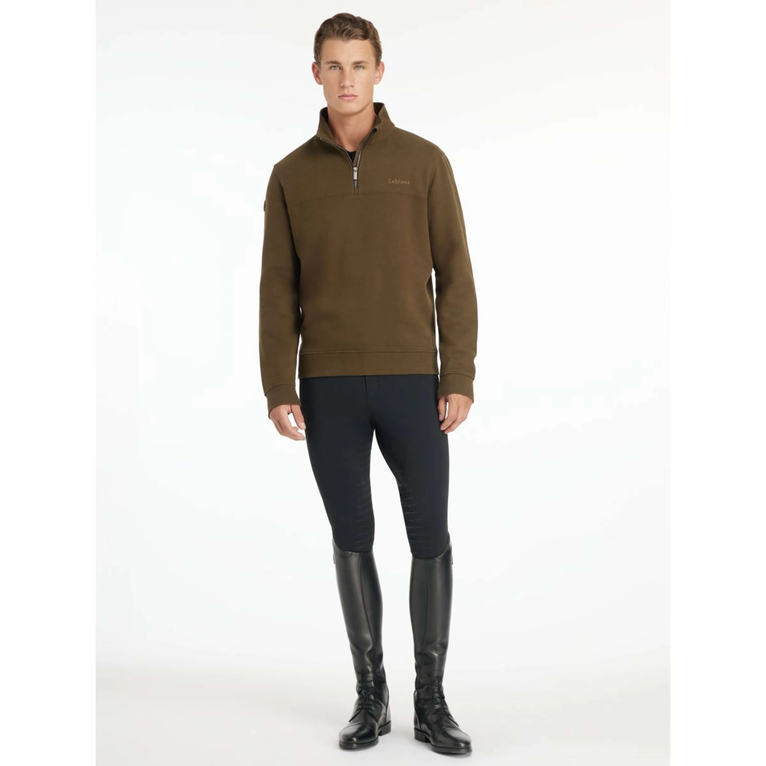 LeMieux Sweater Quarter Neck Hommes Alpine - Image 5