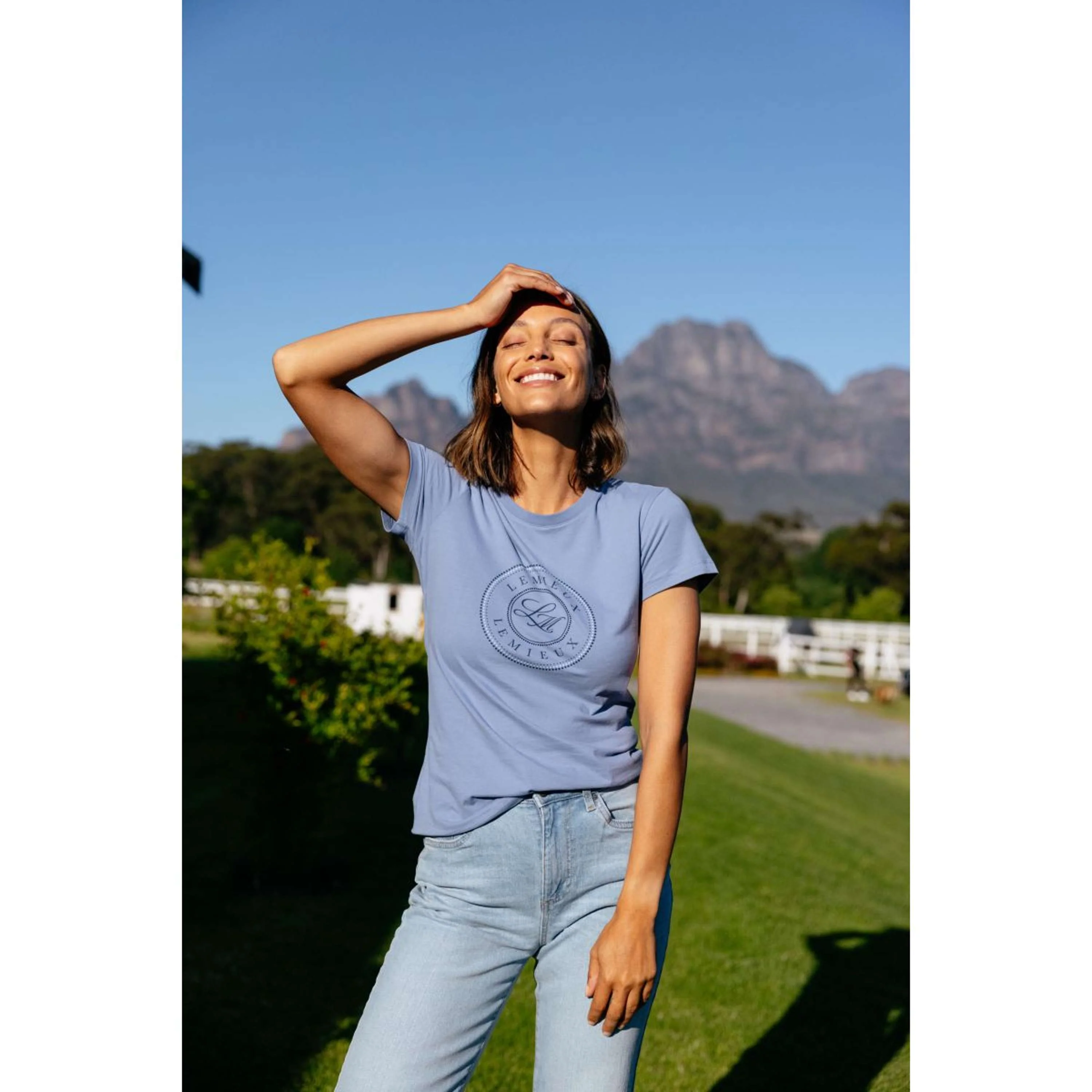 LeMieux T-Shirt Classique Powder Blue - Image 2