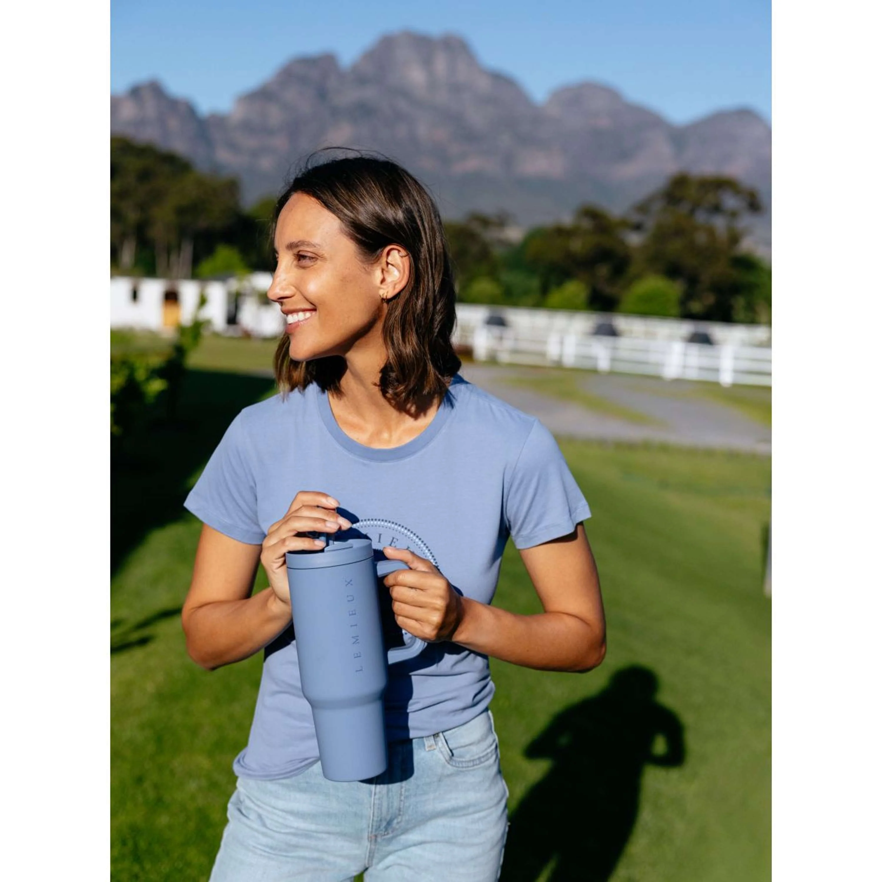 LeMieux T-Shirt Classique Powder Blue - Image 9