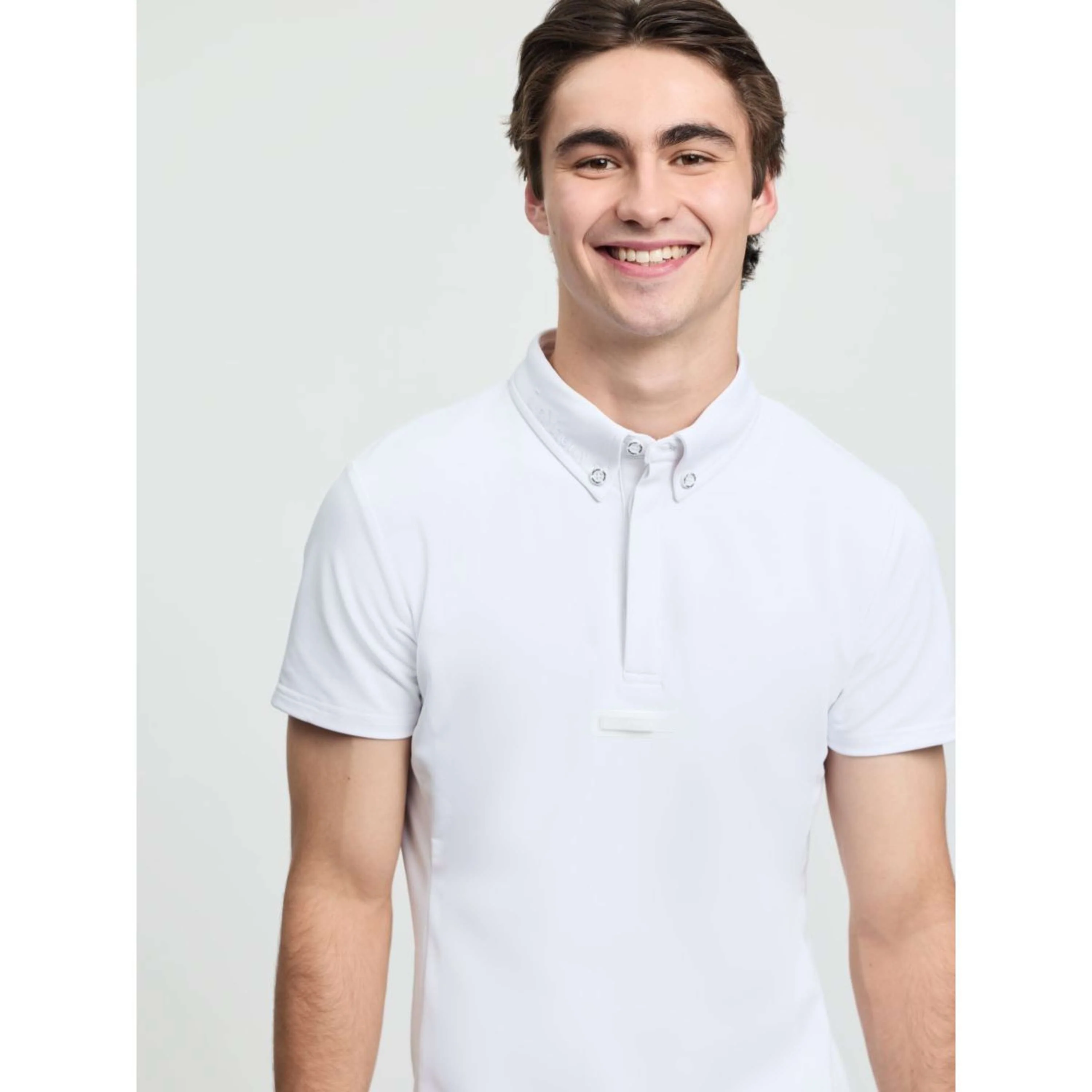 LeMieux T-shirt de Concours Competition Hommes Blanc - Image 2