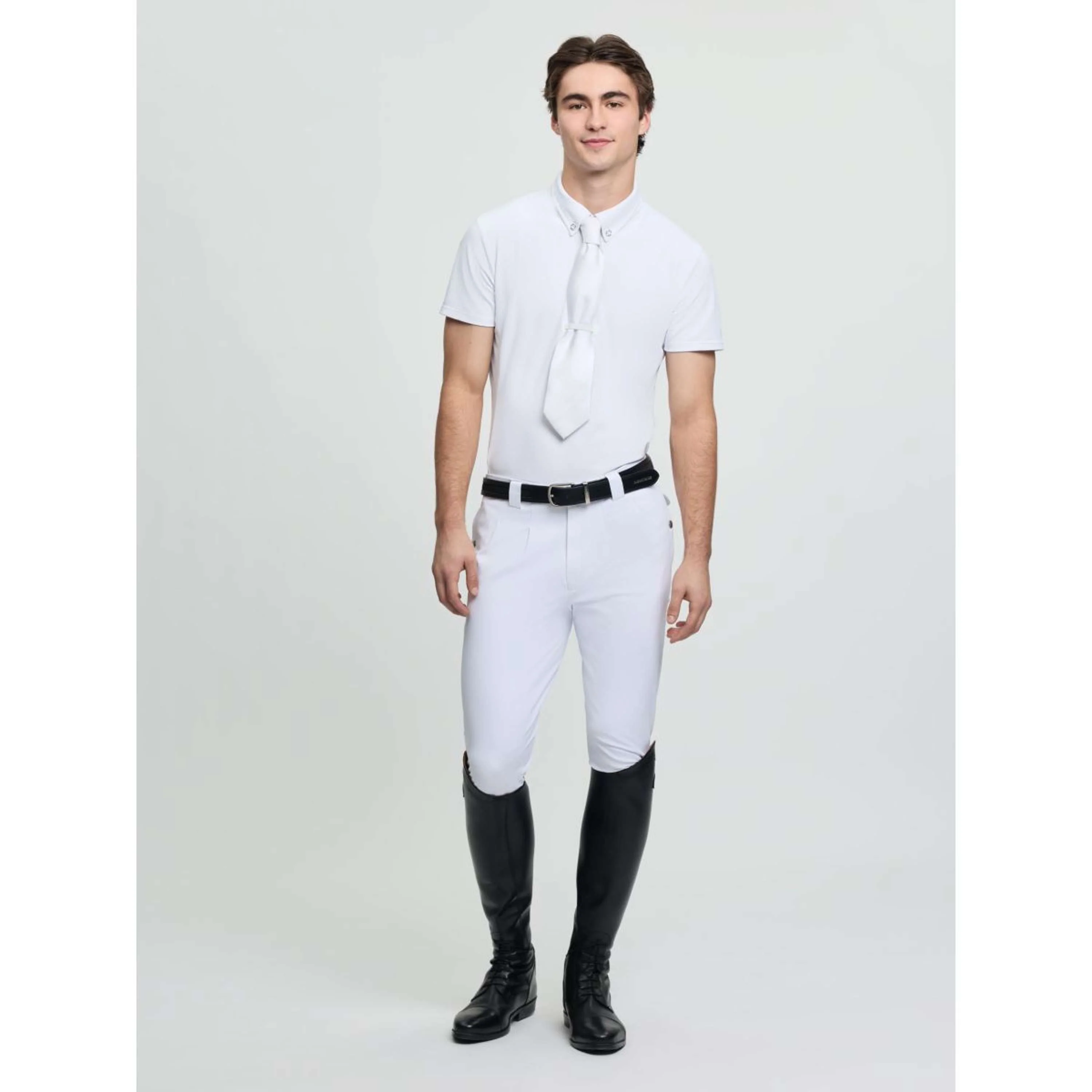 LeMieux T-shirt de Concours Competition Hommes Blanc - Image 3