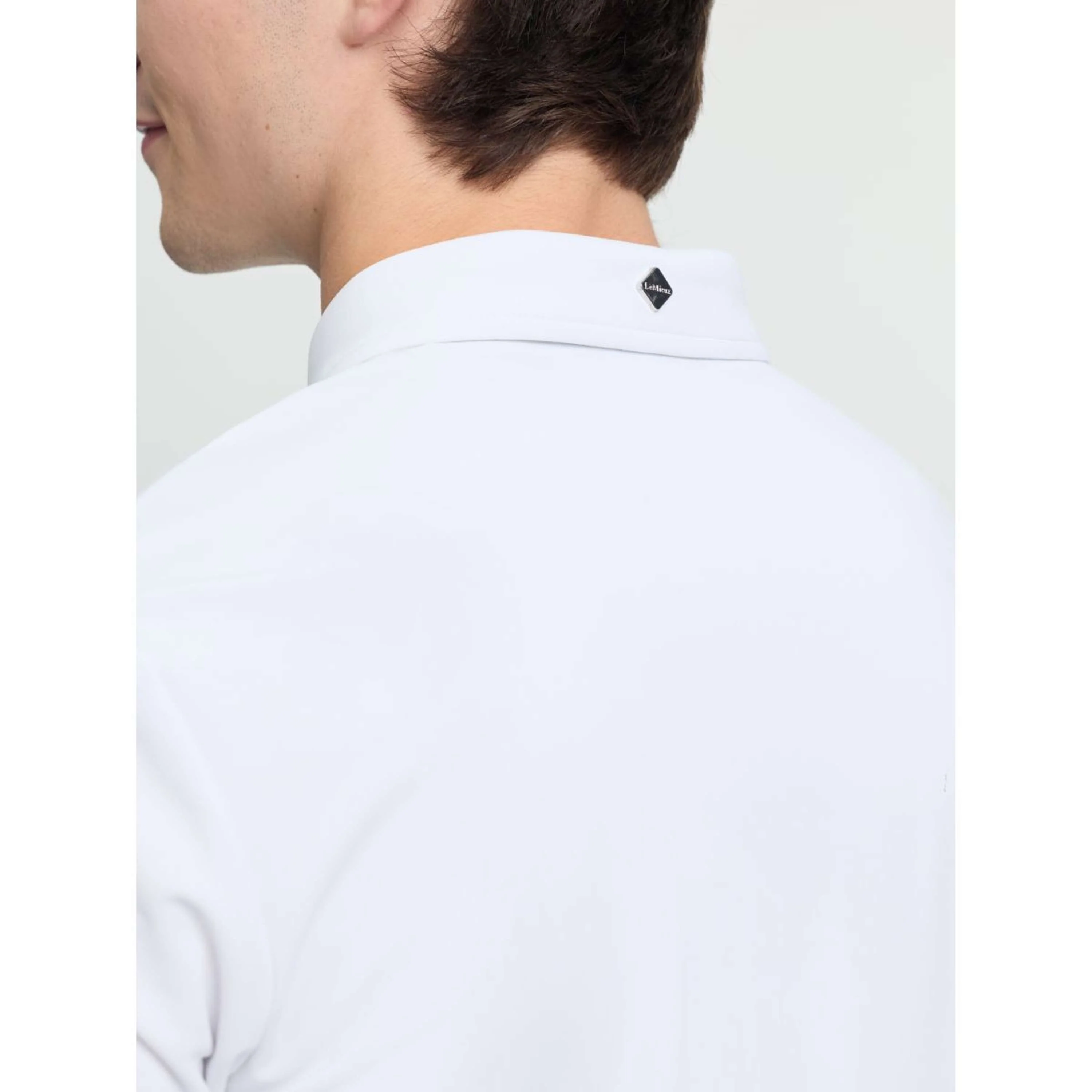 LeMieux T-shirt de Concours Competition Hommes Blanc - Image 4
