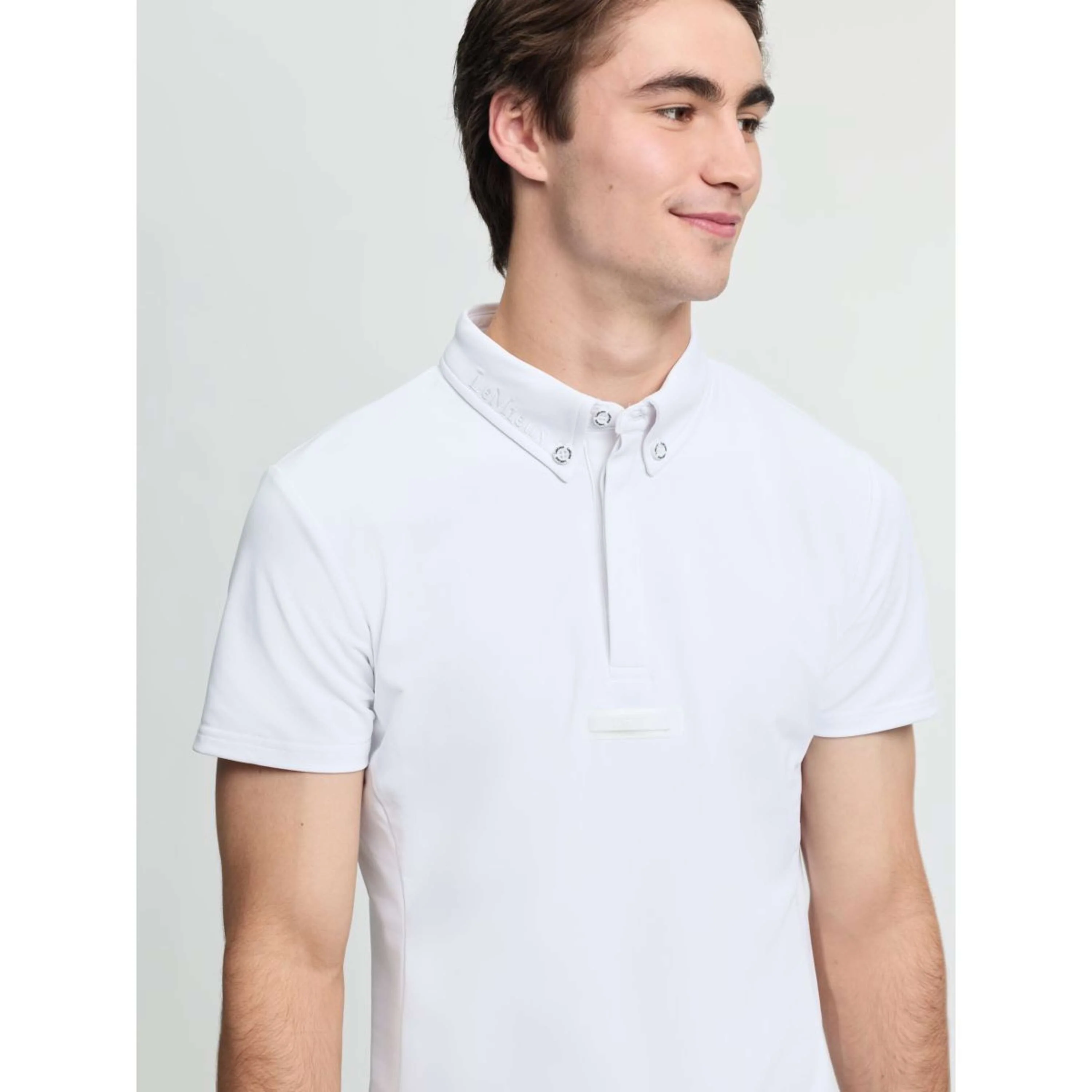 LeMieux T-shirt de Concours Competition Hommes Blanc - Image 7
