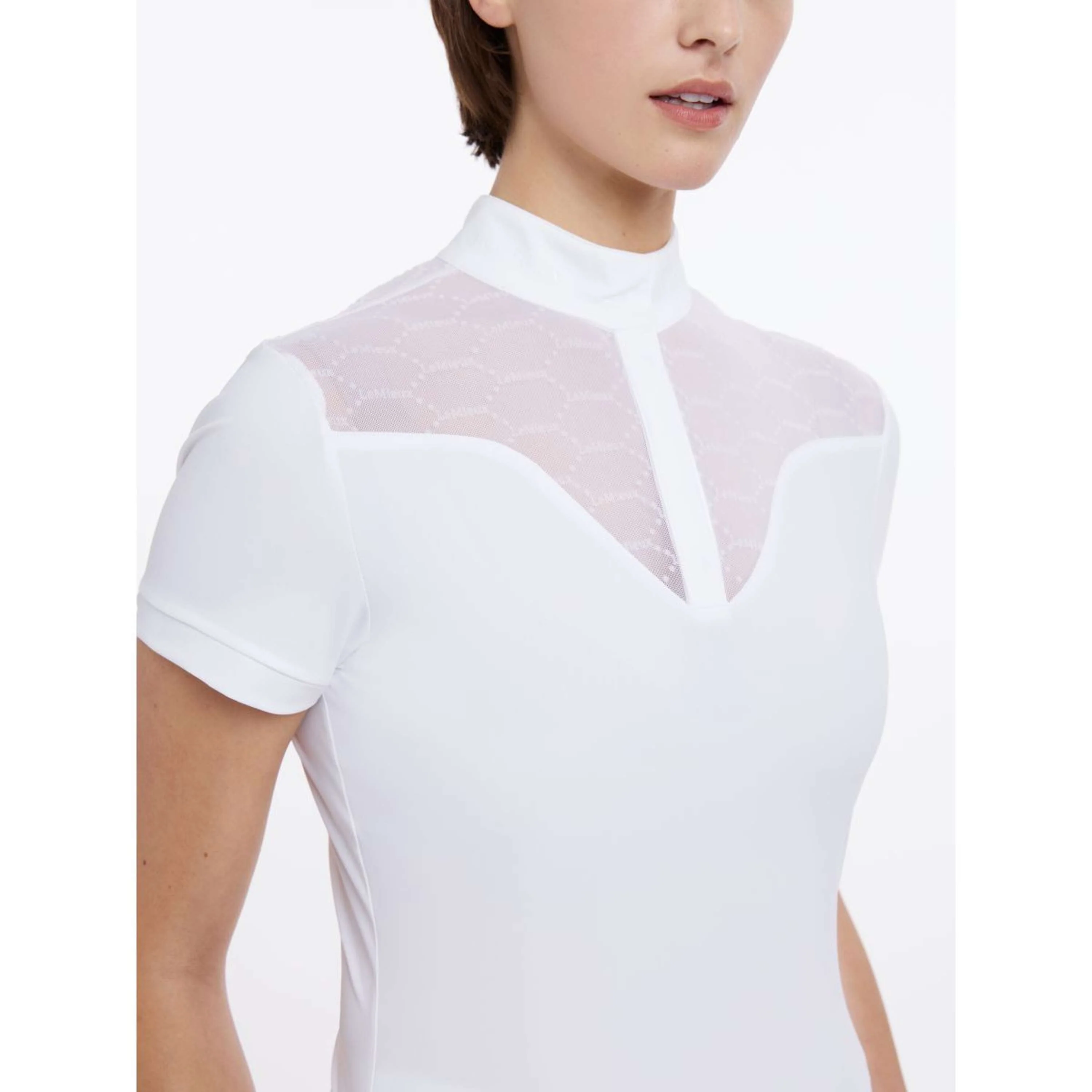 LeMieux T-shirt de Concours Emily Blanc - Image 2
