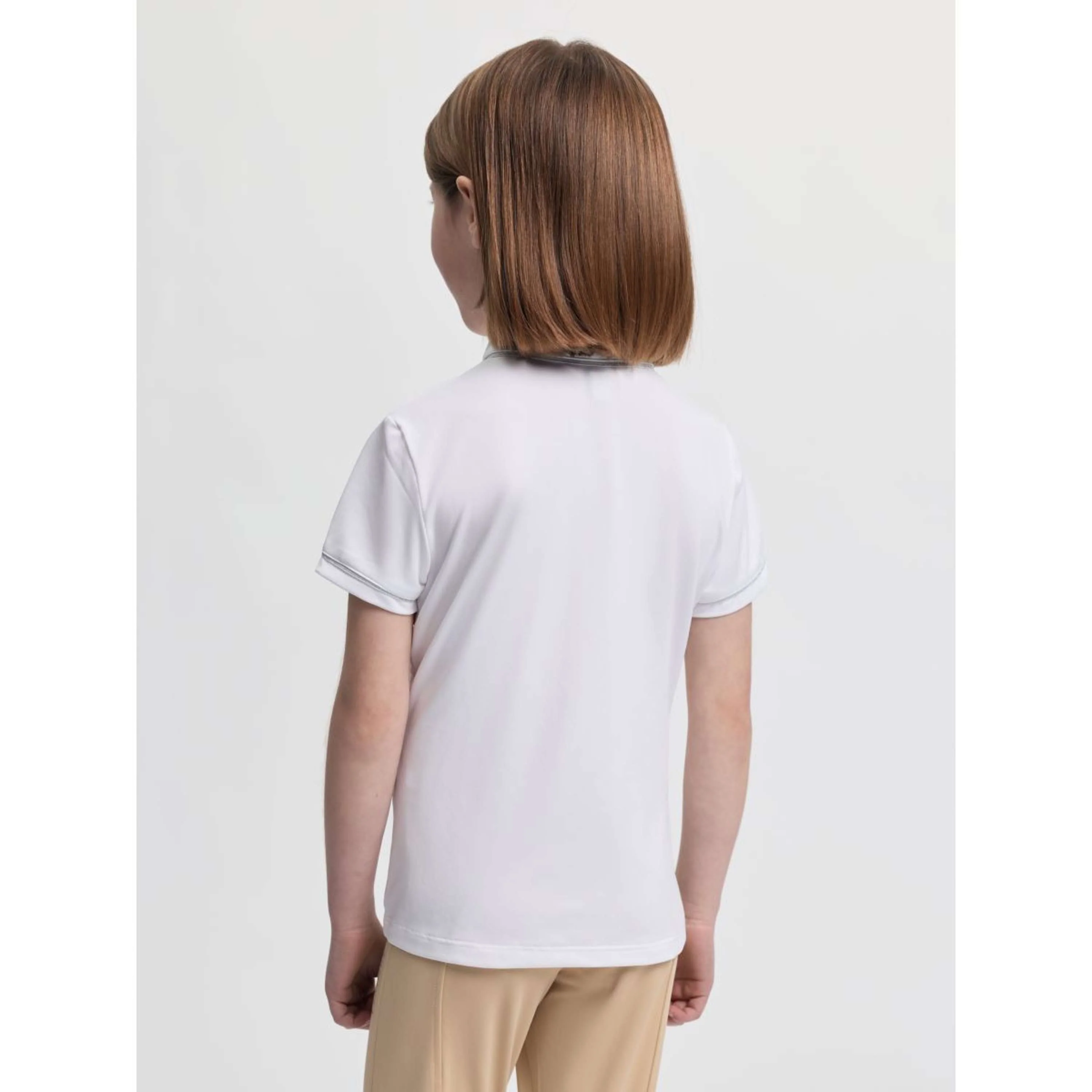 LeMieux T-shirt de Concours Mini Bella Blanc - Image 4