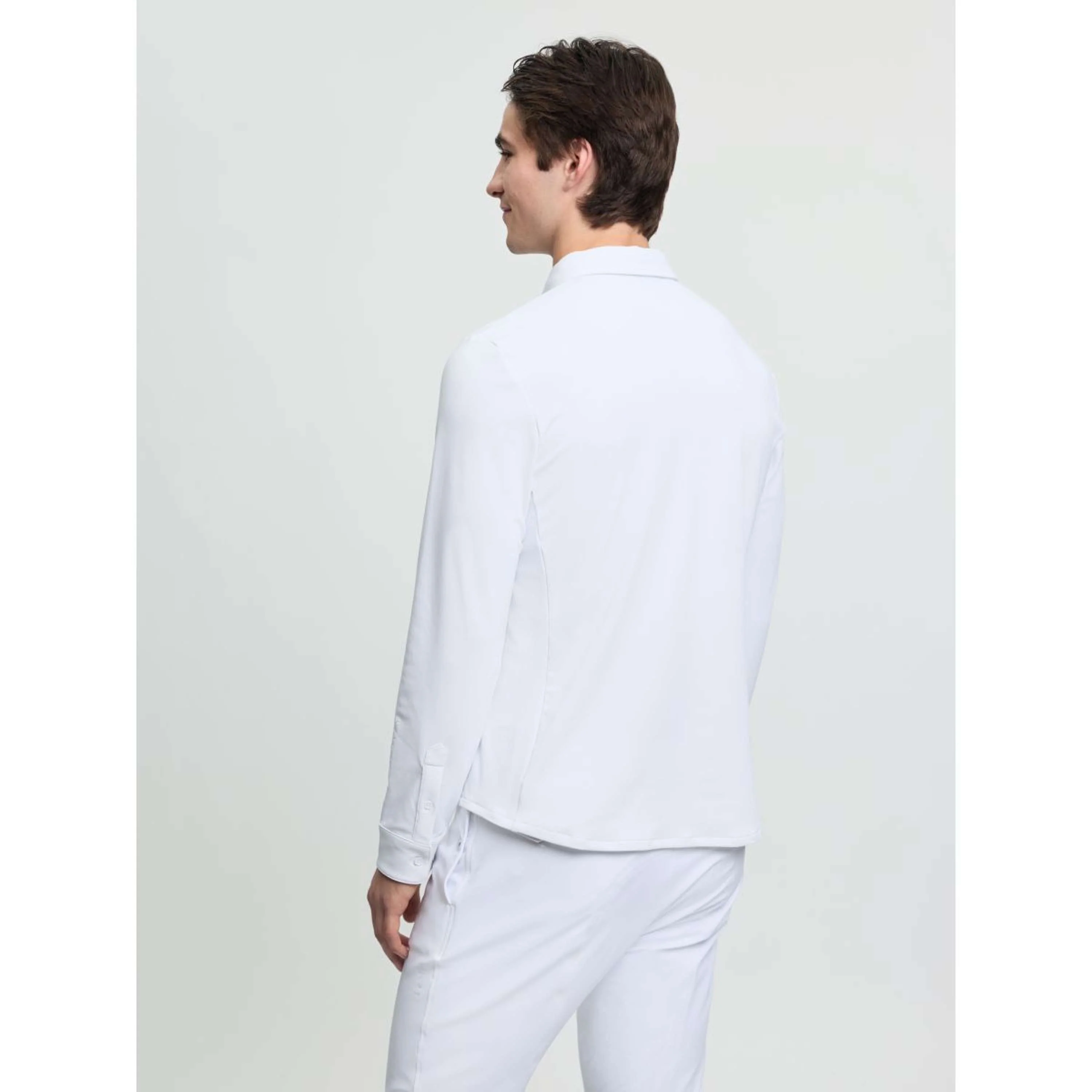 LeMieux T-shirt de Concours Show Hommes Blanc - Image 3