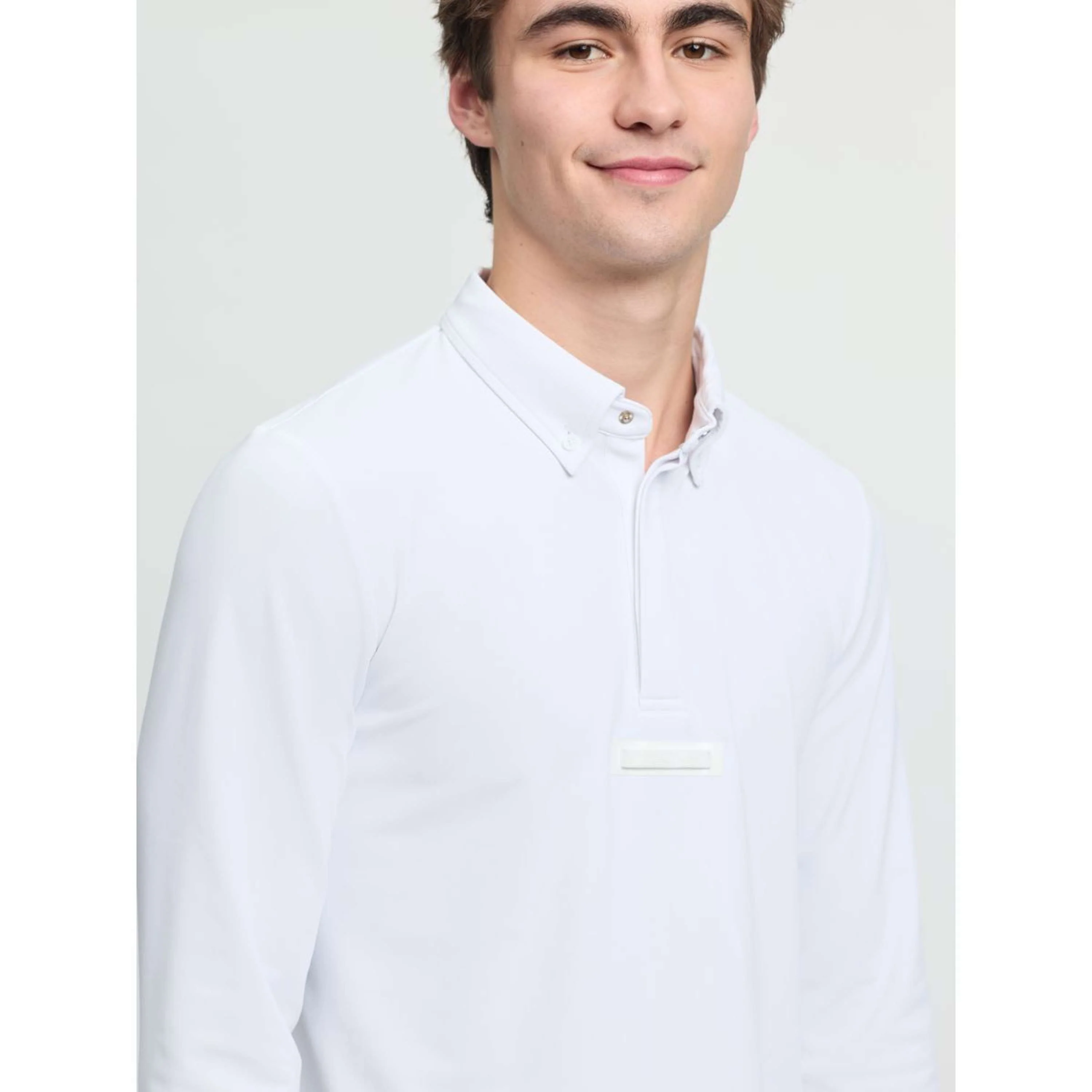 LeMieux T-shirt de Concours Show Hommes Blanc - Image 4