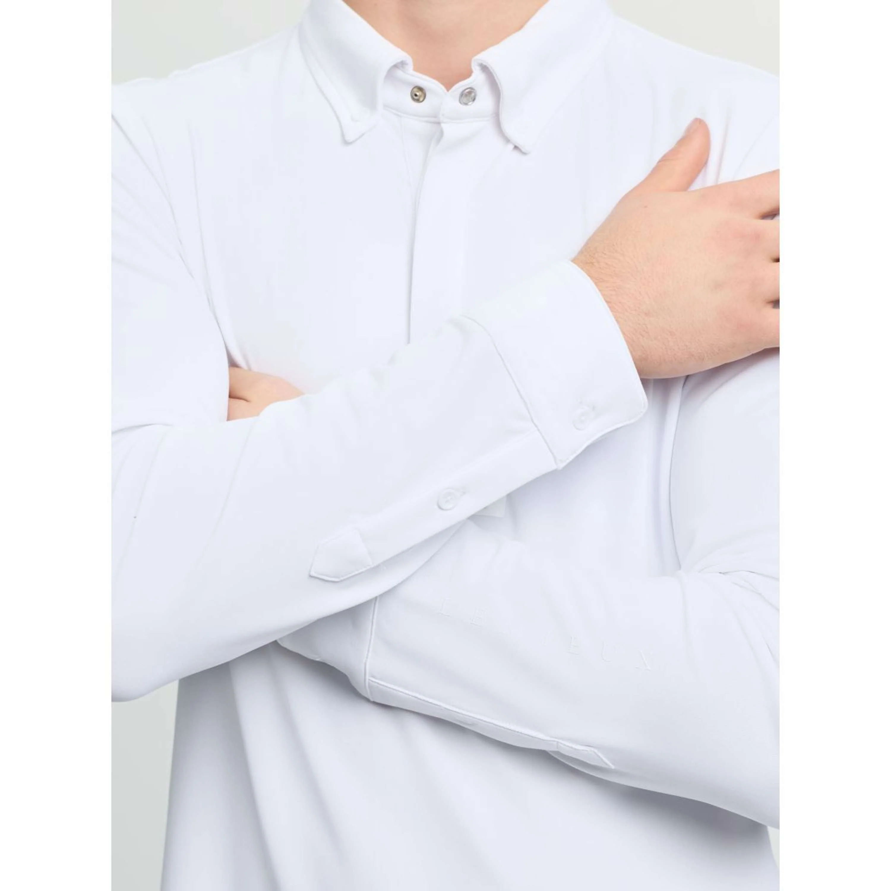 LeMieux T-shirt de Concours Show Hommes Blanc - Image 6
