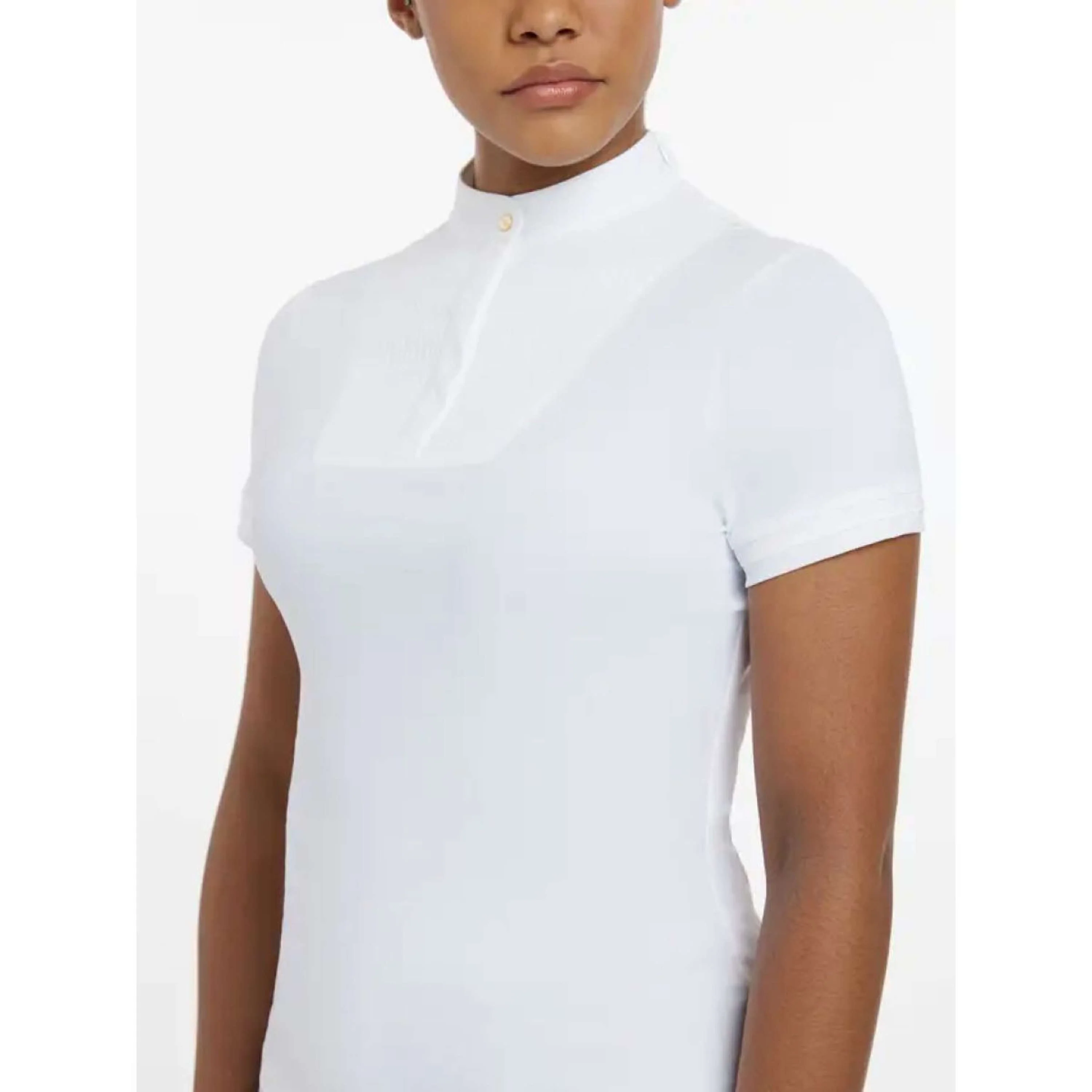 LeMieux T-shirt de Concours Sophia Manches Courtes Blanc - Image 2