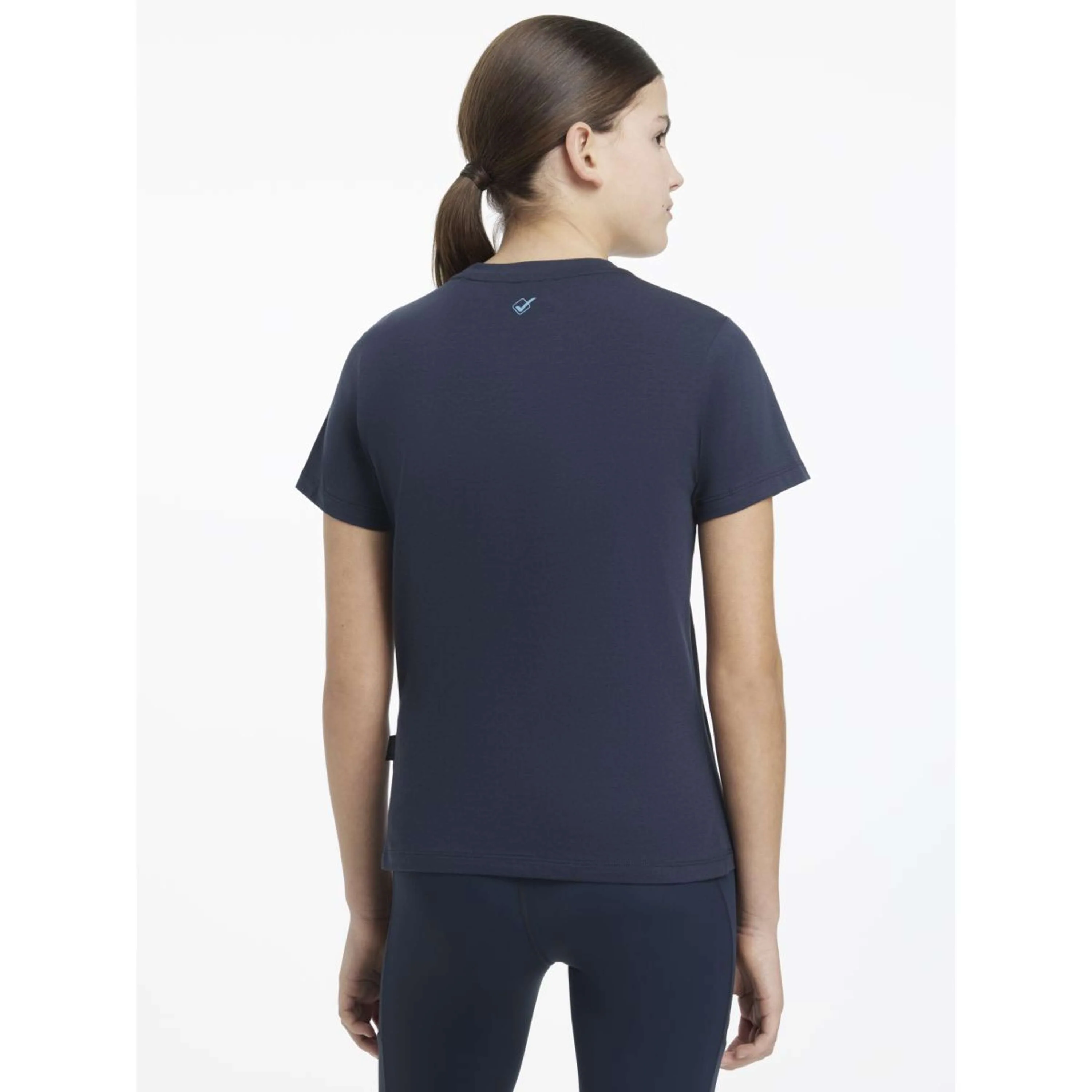 LeMieux T-Shirt Young Rider Classique Marin - Image 3