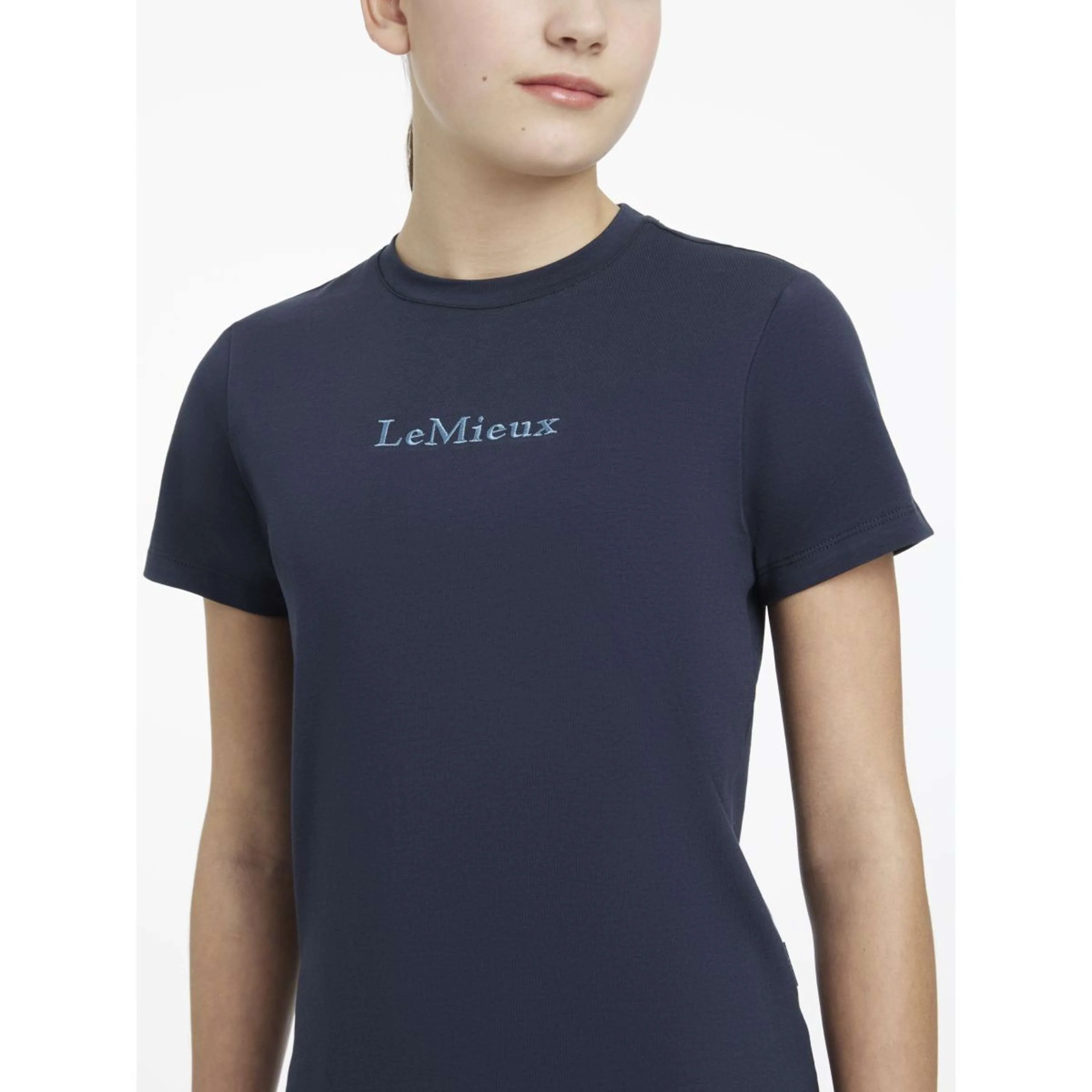 LeMieux T-Shirt Young Rider Classique Marin - Image 4