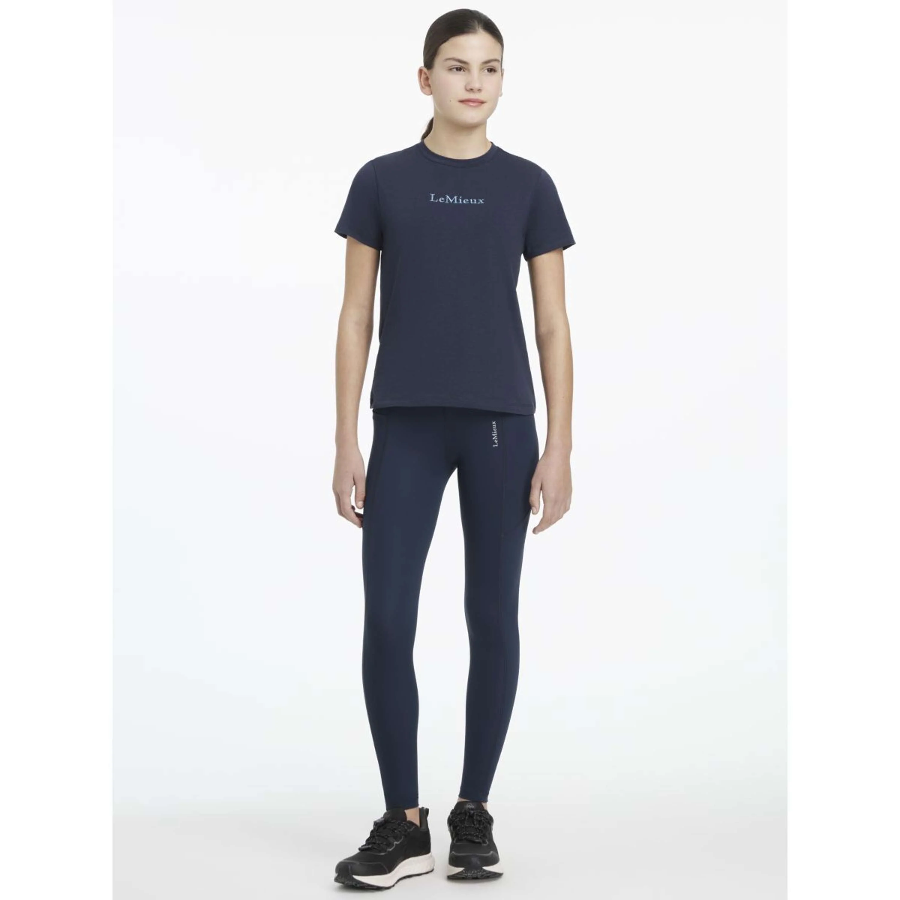 LeMieux T-Shirt Young Rider Classique Marin - Image 5