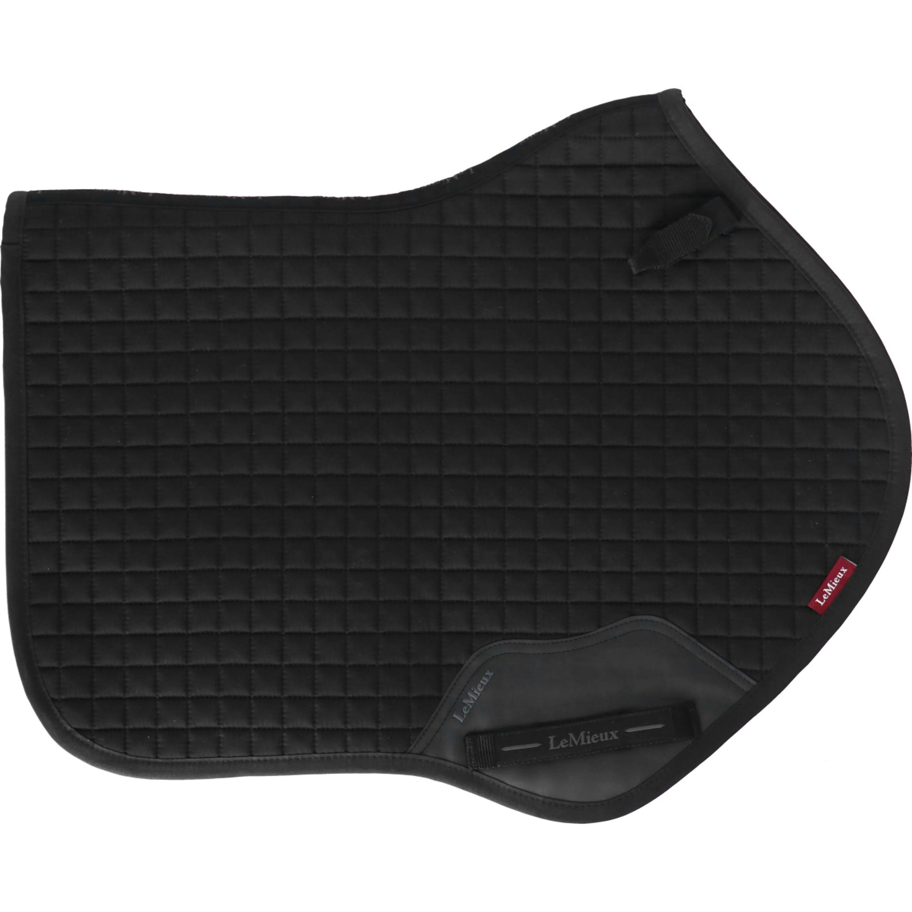 LeMieux Tapis de Selle Cotton Square Close Contact Noir - Image 2