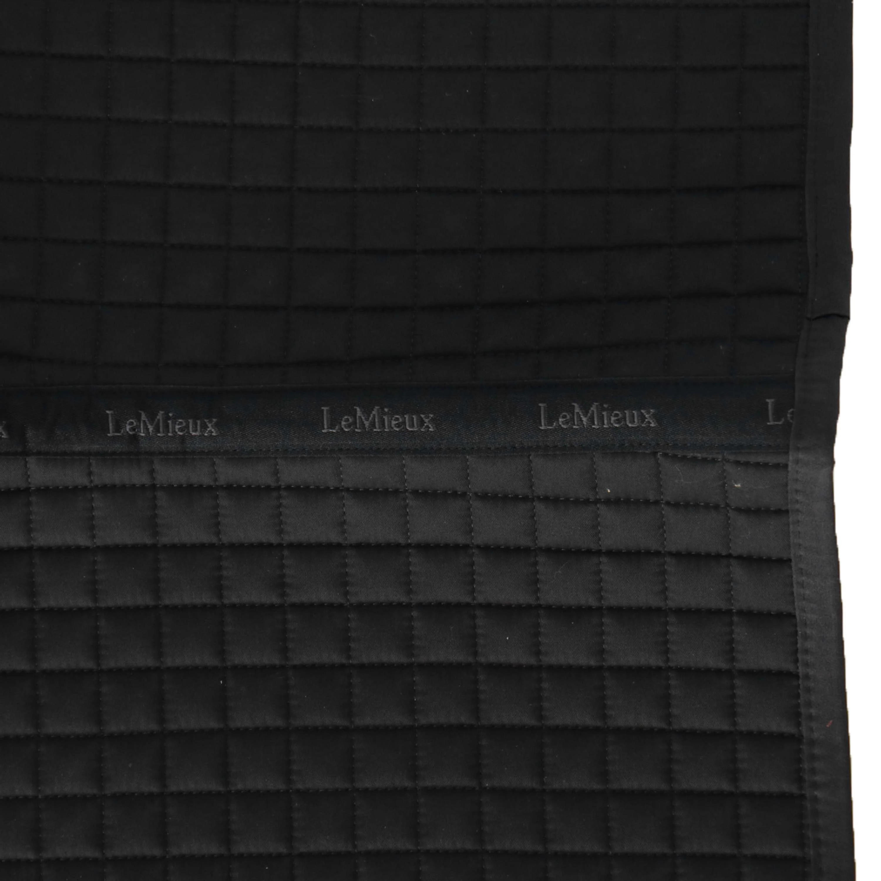 LeMieux Tapis de Selle Cotton Square Close Contact Noir - Image 8