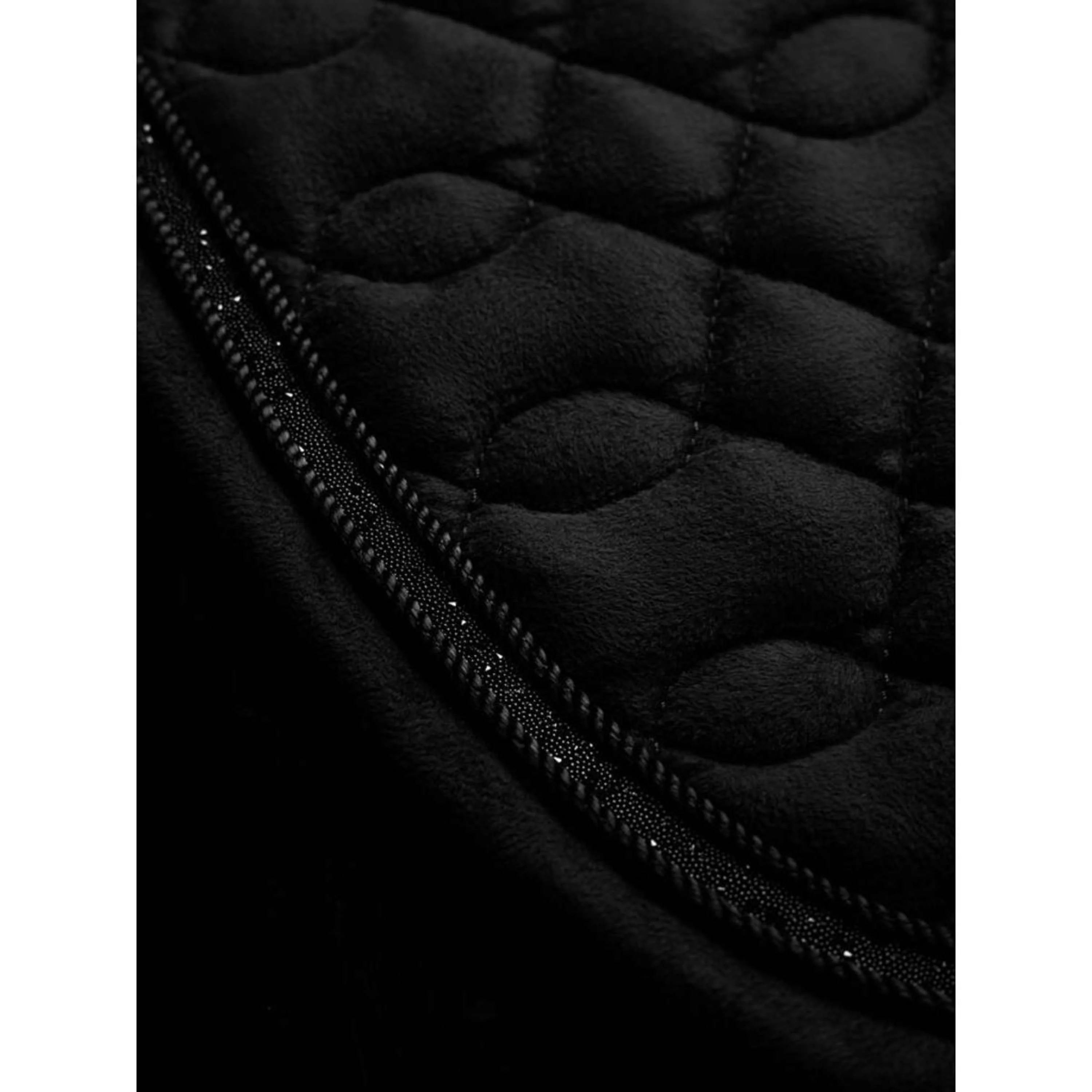 LeMieux Tapis de Selle Crystal Suede Close Contact Noir - Image 3