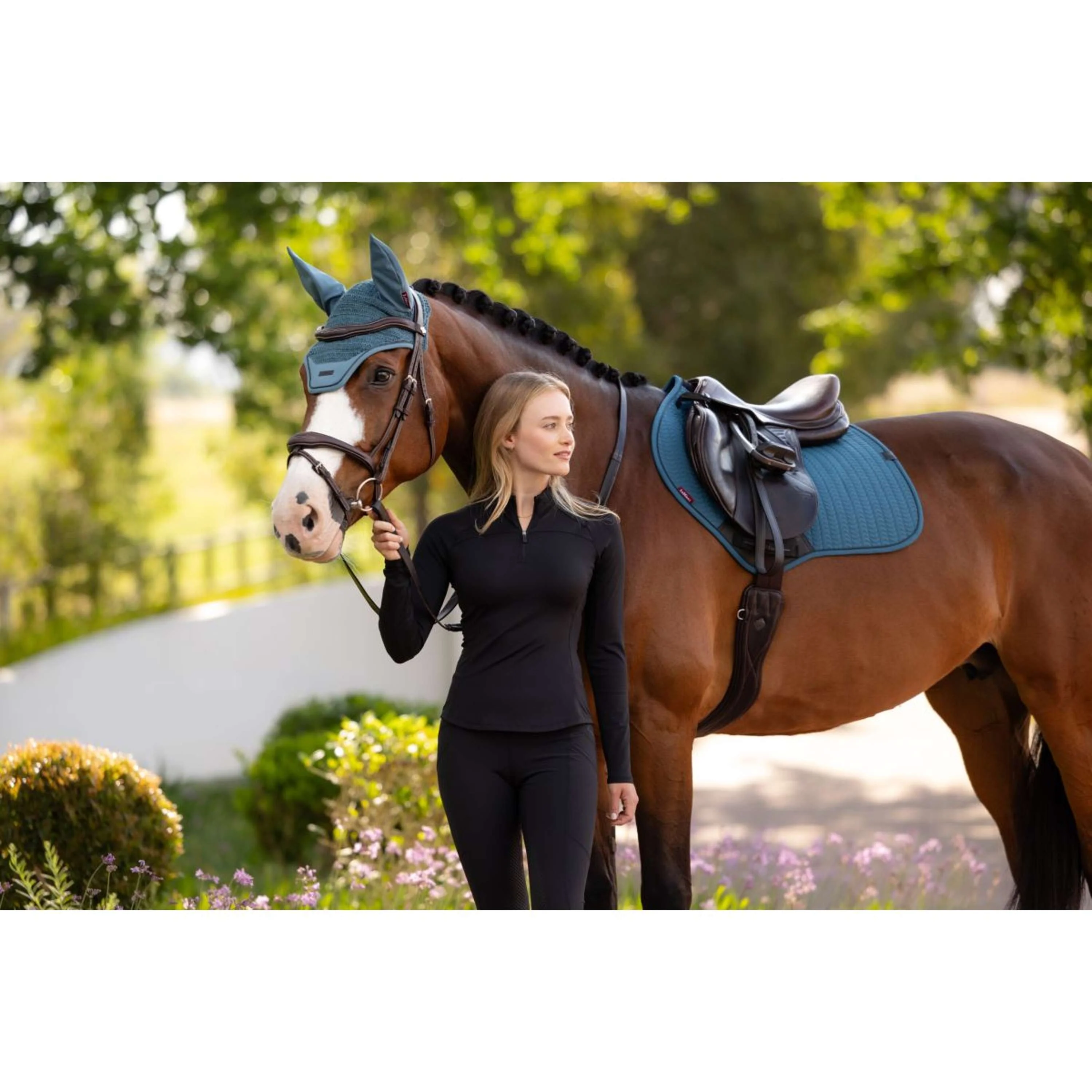 LeMieux Tapis de Selle Essence Close Contact Square de Saut Jungle - Image 8