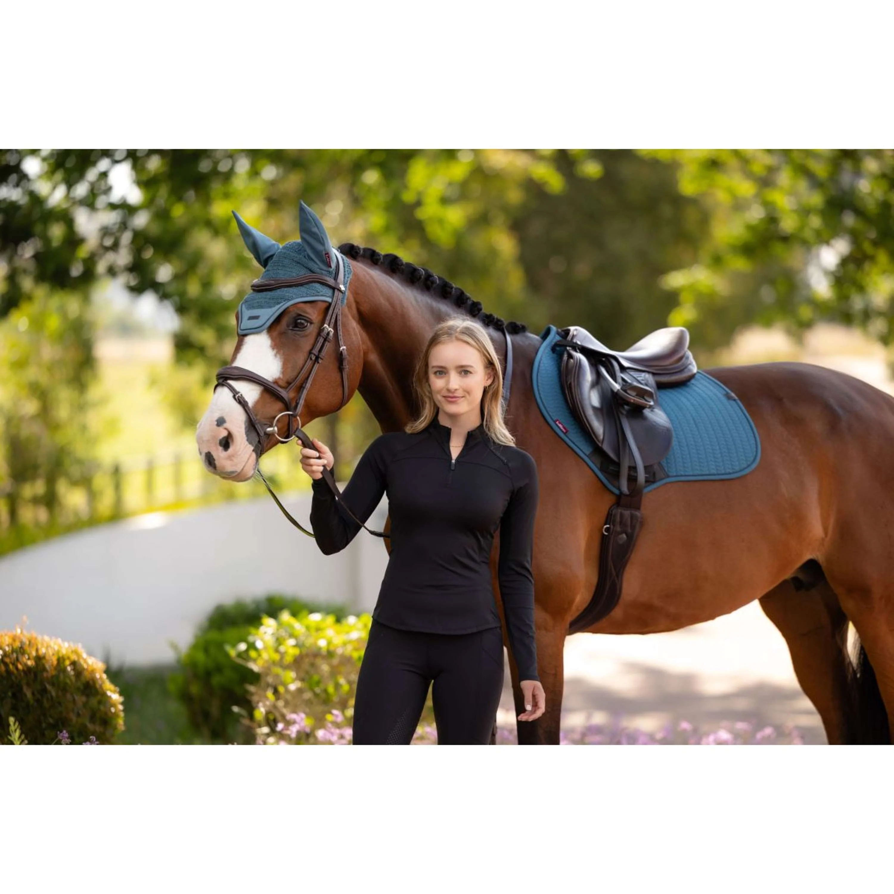 LeMieux Tapis de Selle Essence Close Contact Square de Saut Jungle - Image 9