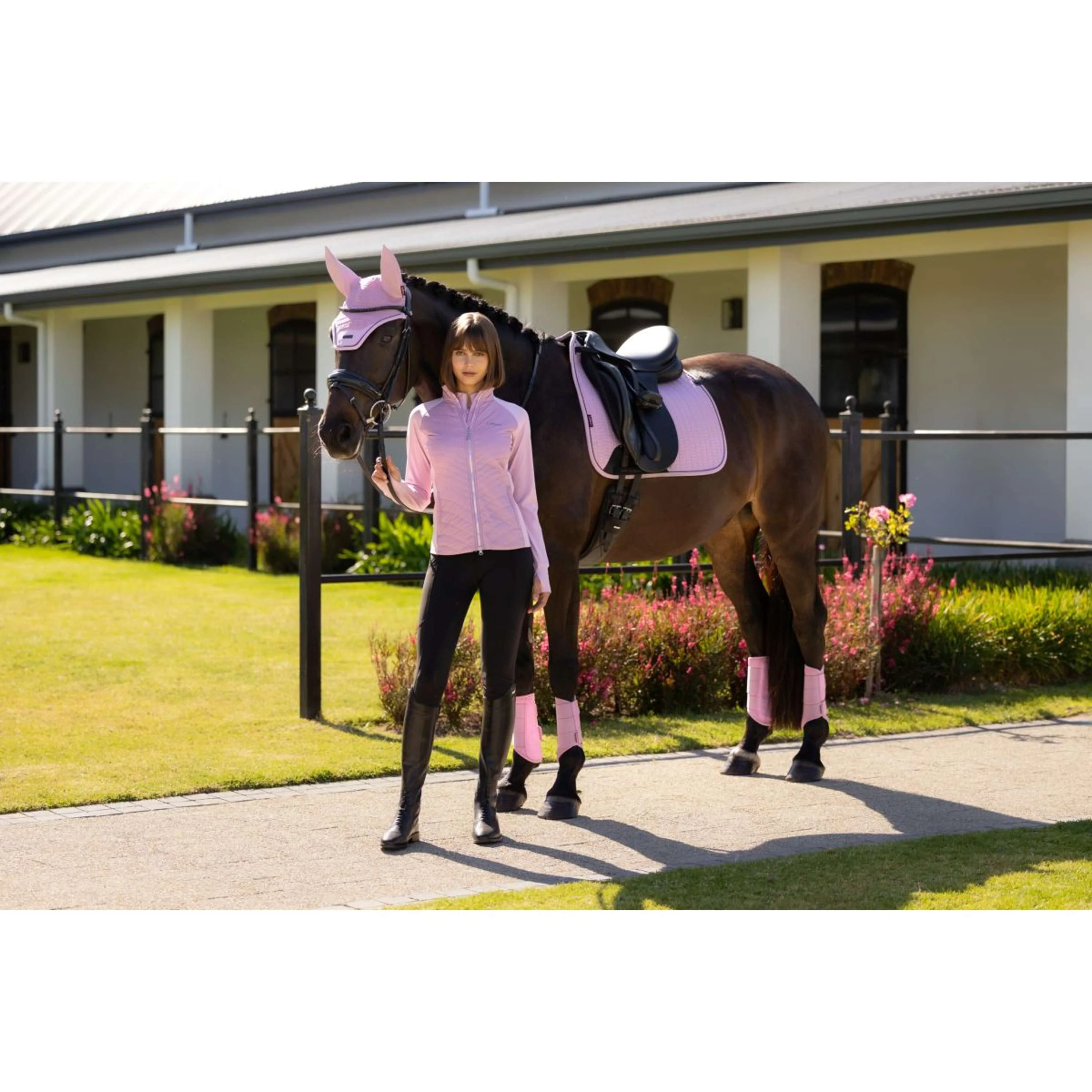 LeMieux Tapis de Selle Essence Square Dressage Fondant - Image 8
