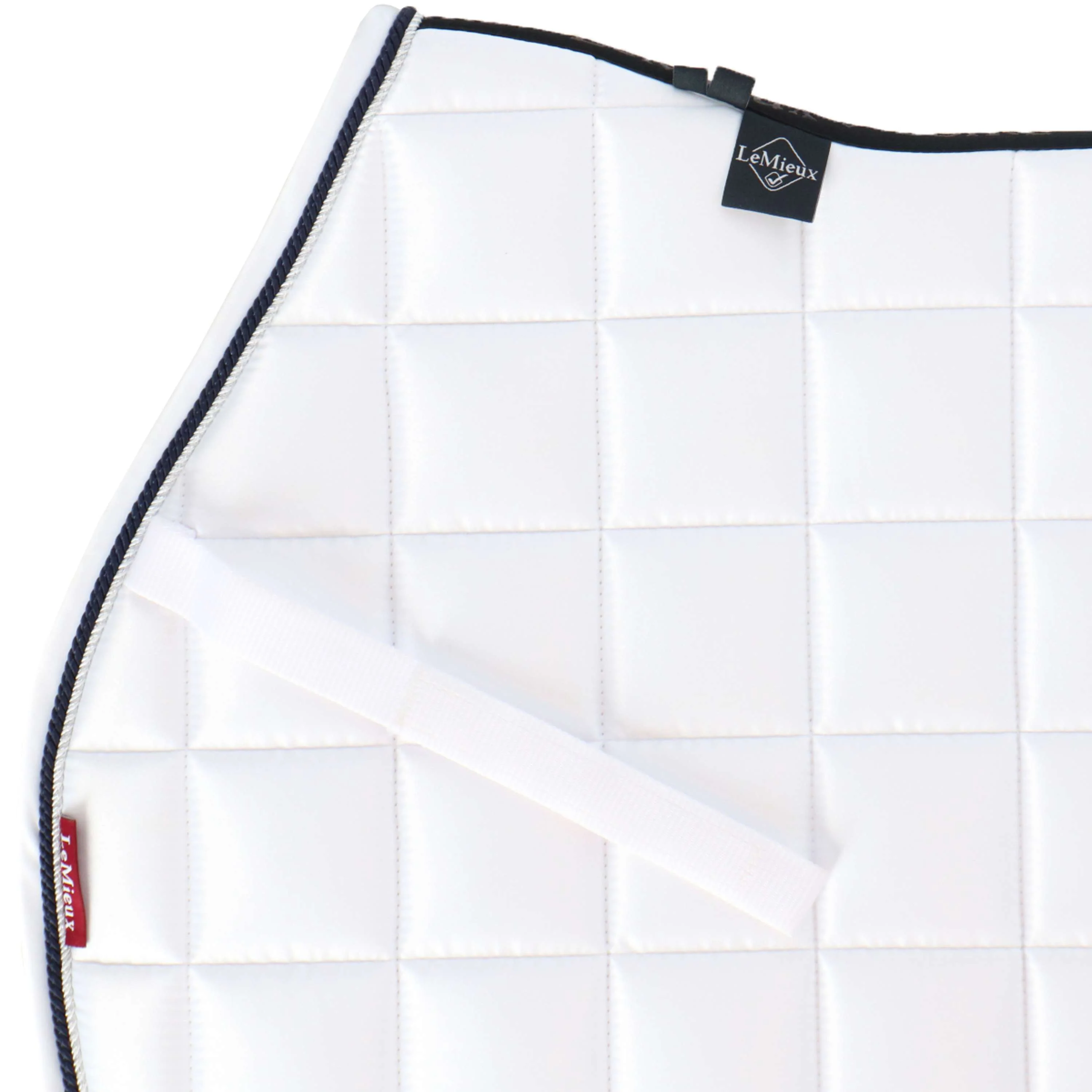 LeMieux Tapis de Selle Loire Polyvalent Blanc - Image 4