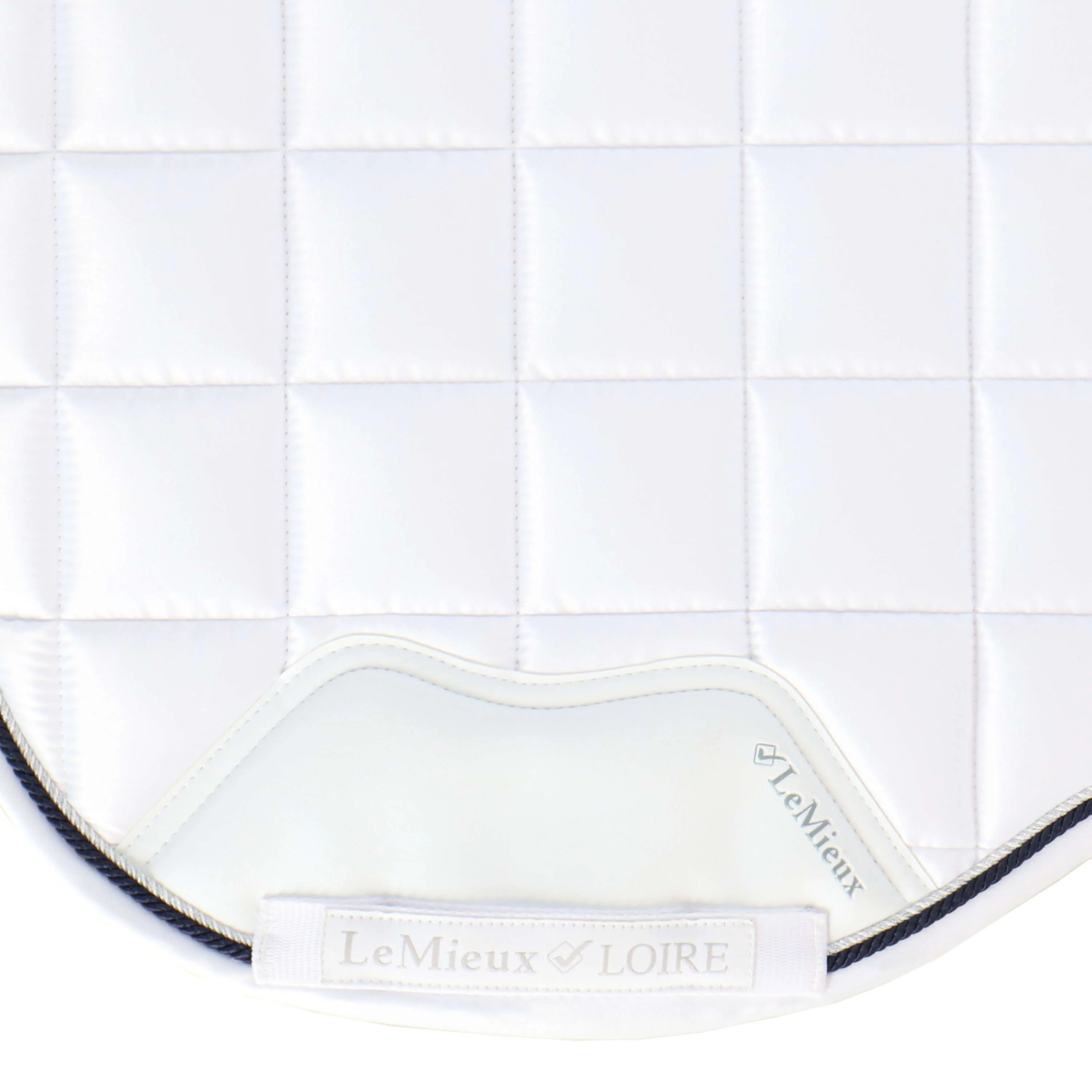 LeMieux Tapis de Selle Loire Polyvalent Blanc - Image 5