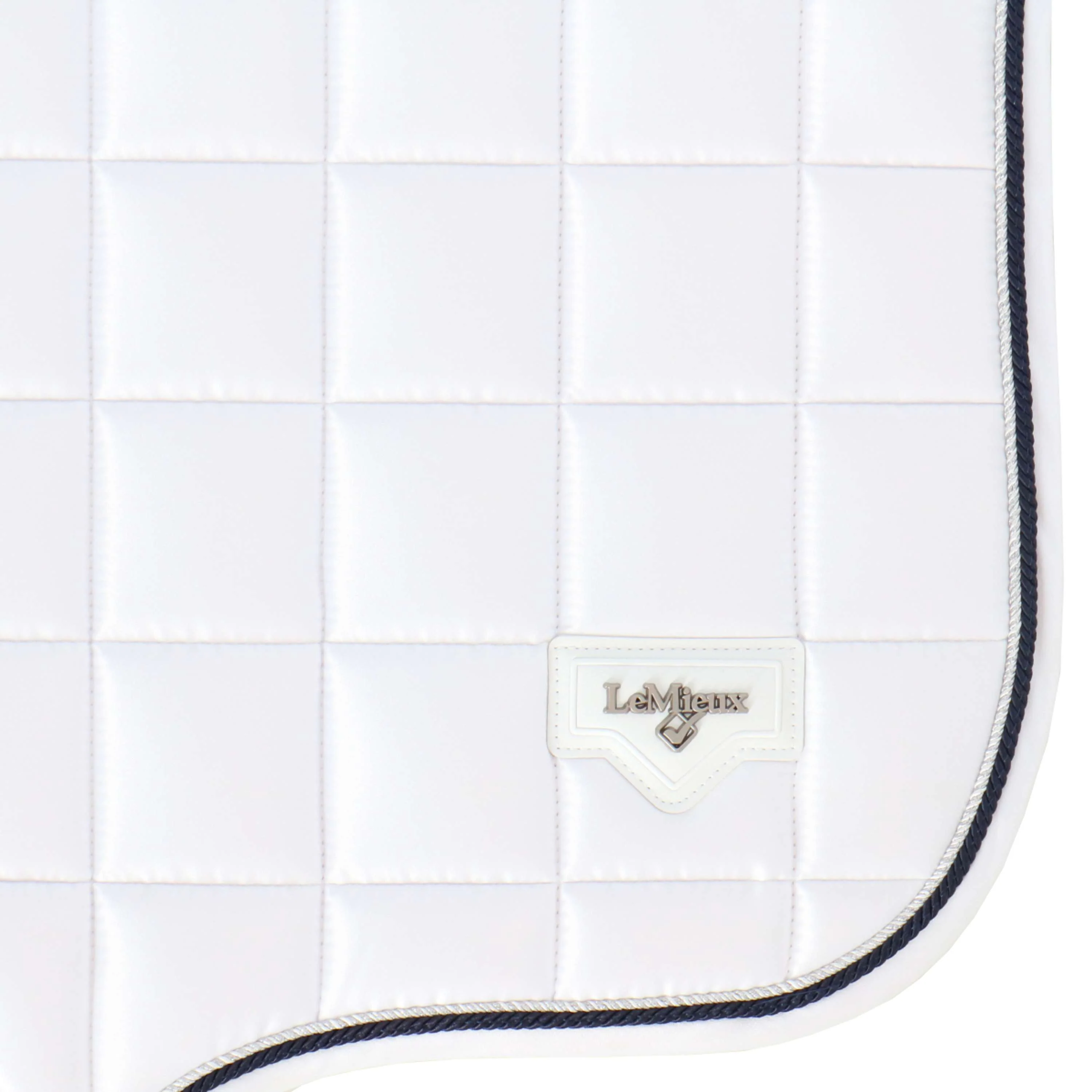 LeMieux Tapis de Selle Loire Polyvalent Blanc - Image 6