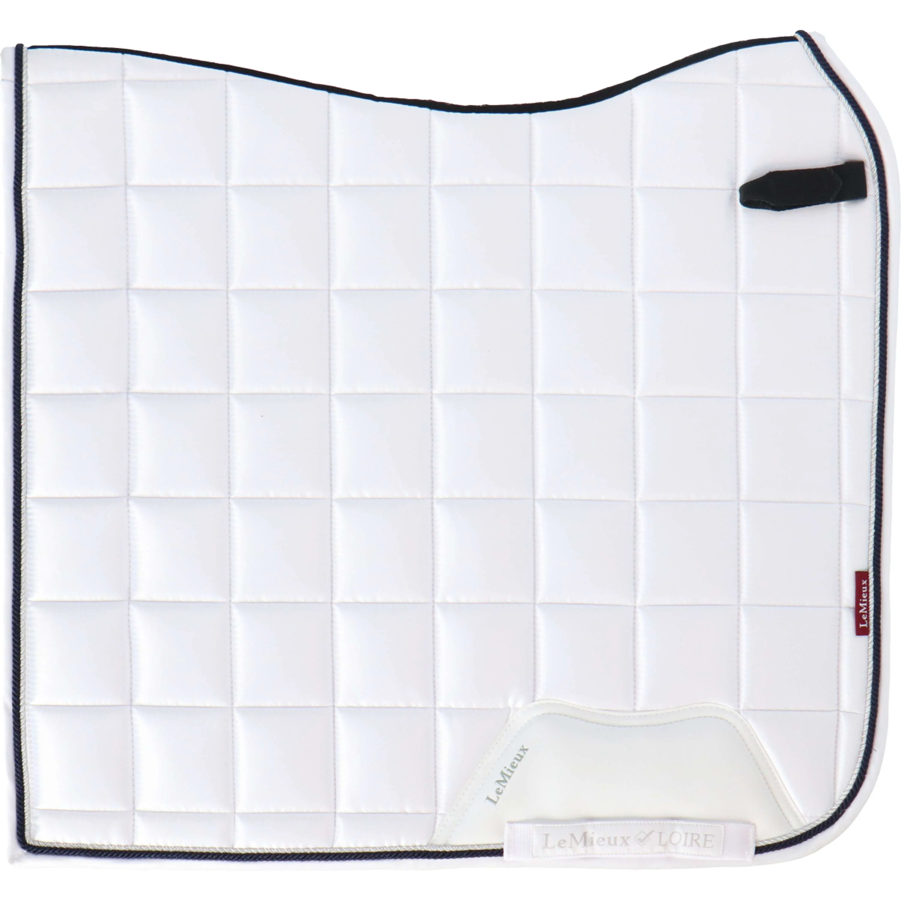 LeMieux Tapis de Selle Loire Dressage Blanc - Image 2