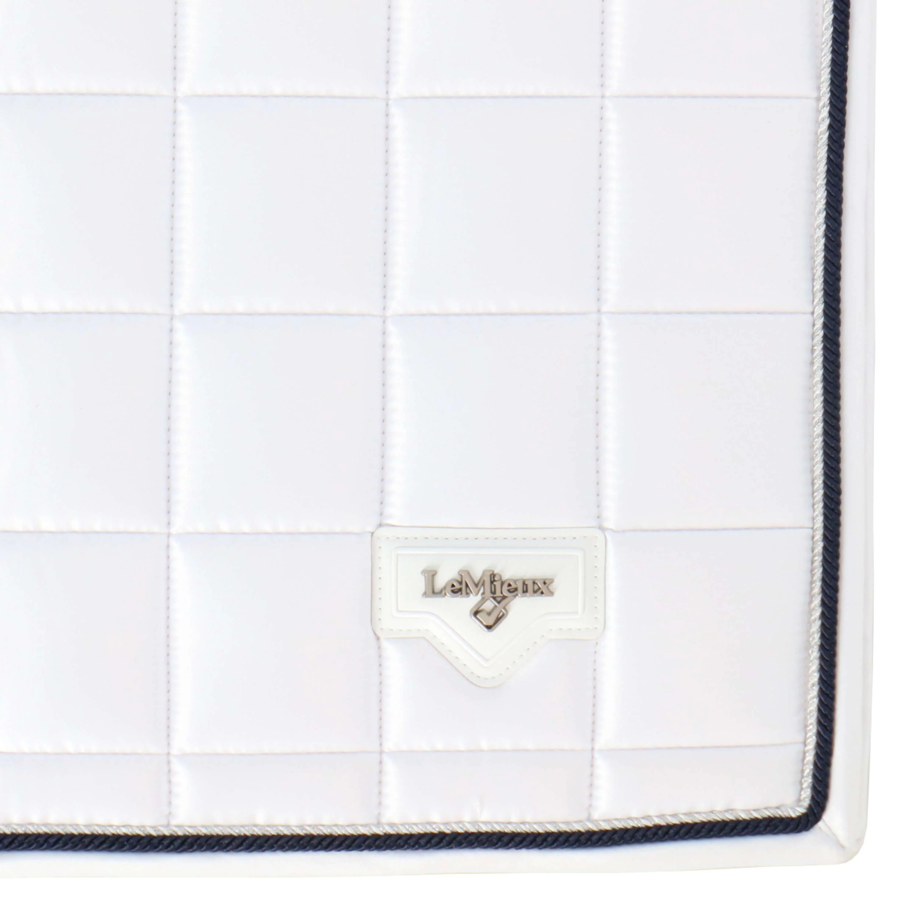 LeMieux Tapis de Selle Loire Dressage Blanc - Image 6