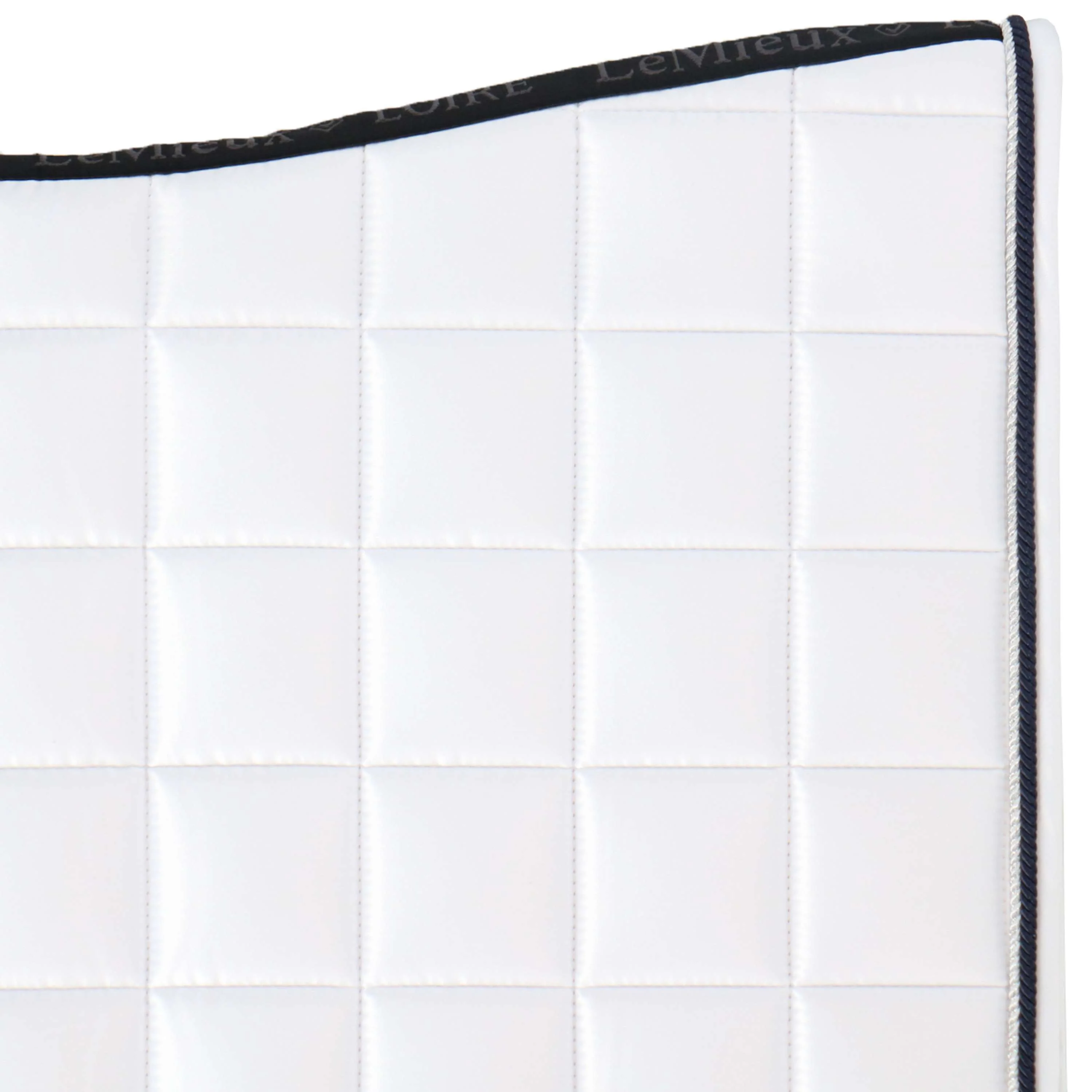 LeMieux Tapis de Selle Loire Dressage Blanc - Image 7