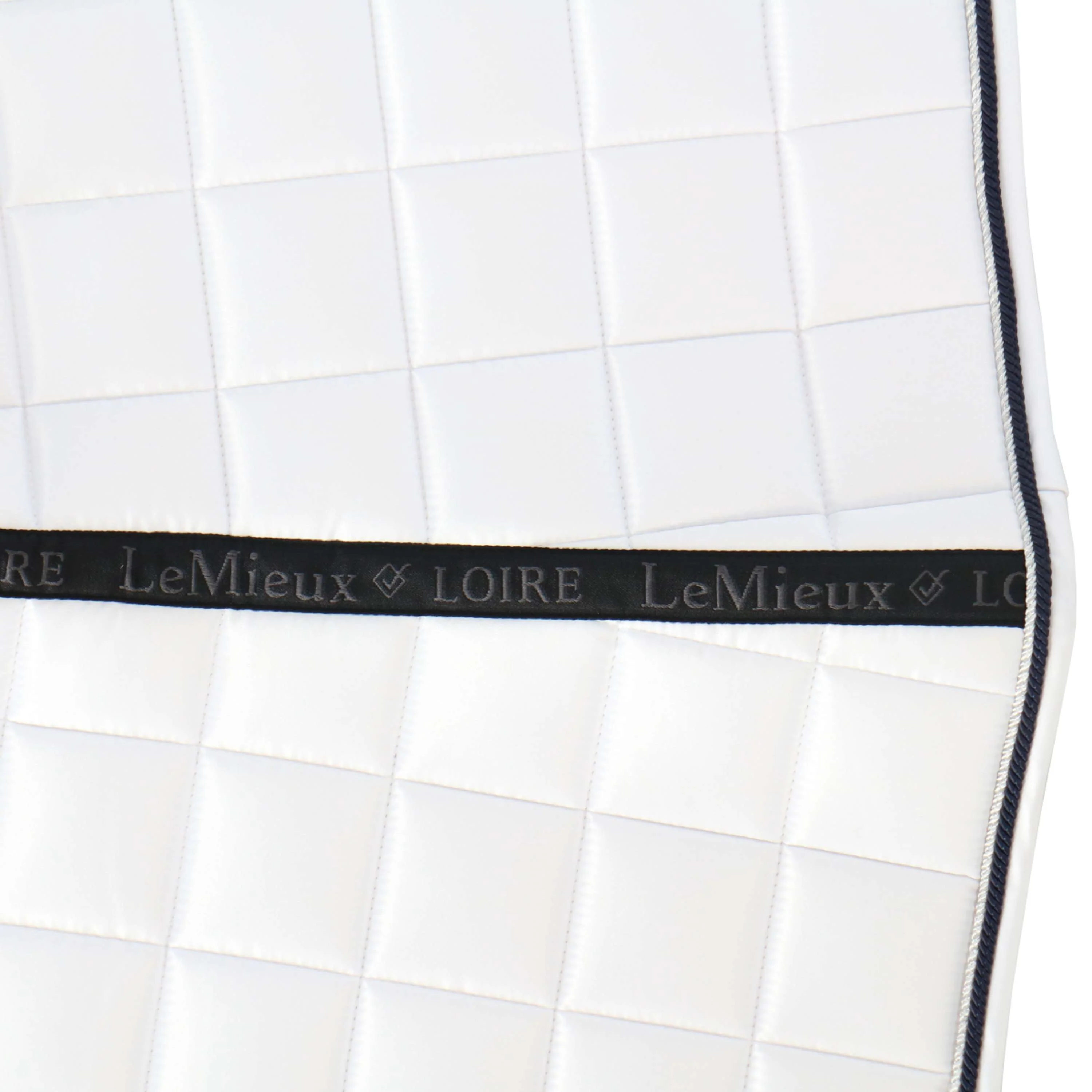 LeMieux Tapis de Selle Loire Dressage Blanc - Image 8