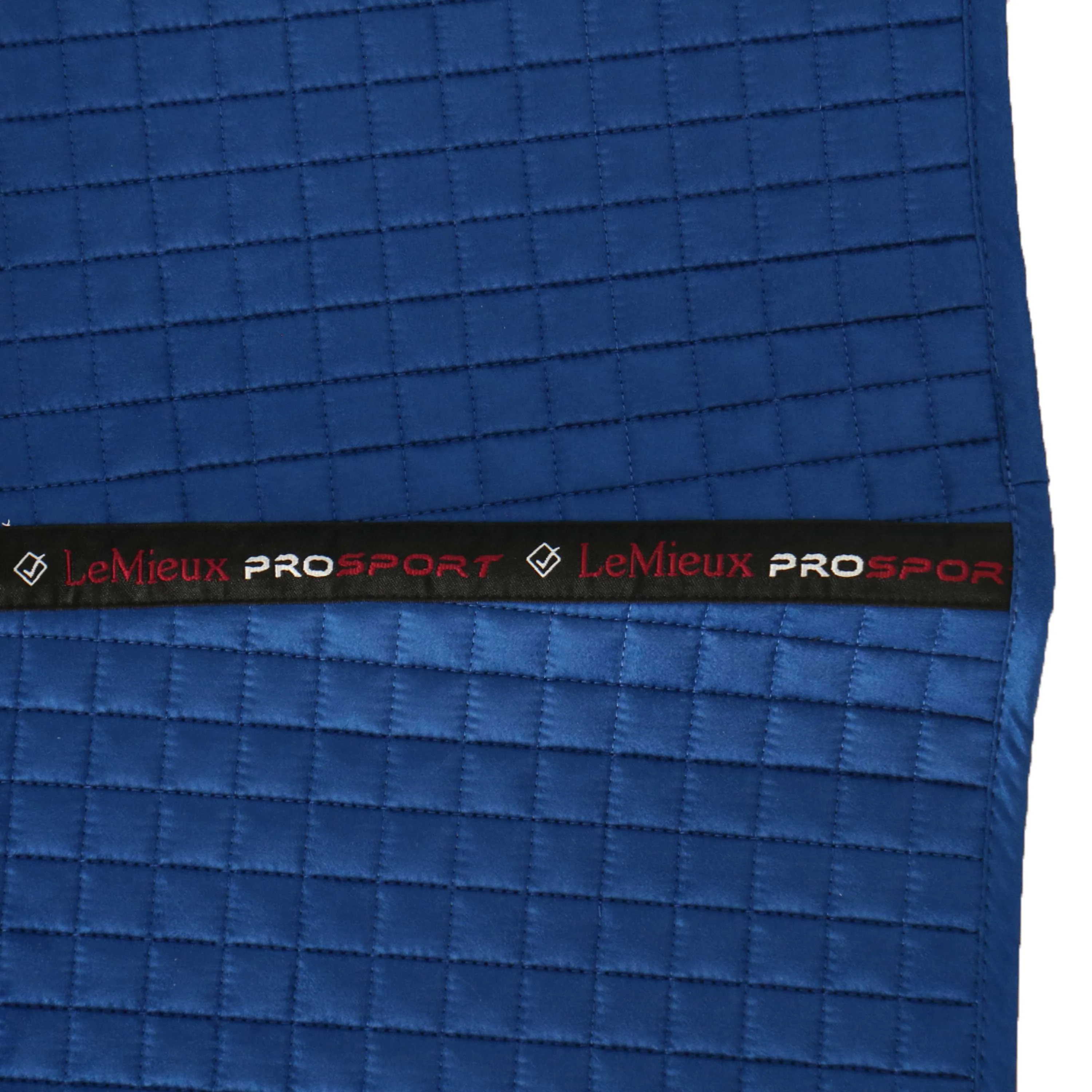 LeMieux Tapis de Selle Luxury Square Dressage Benetton Blue - Image 10