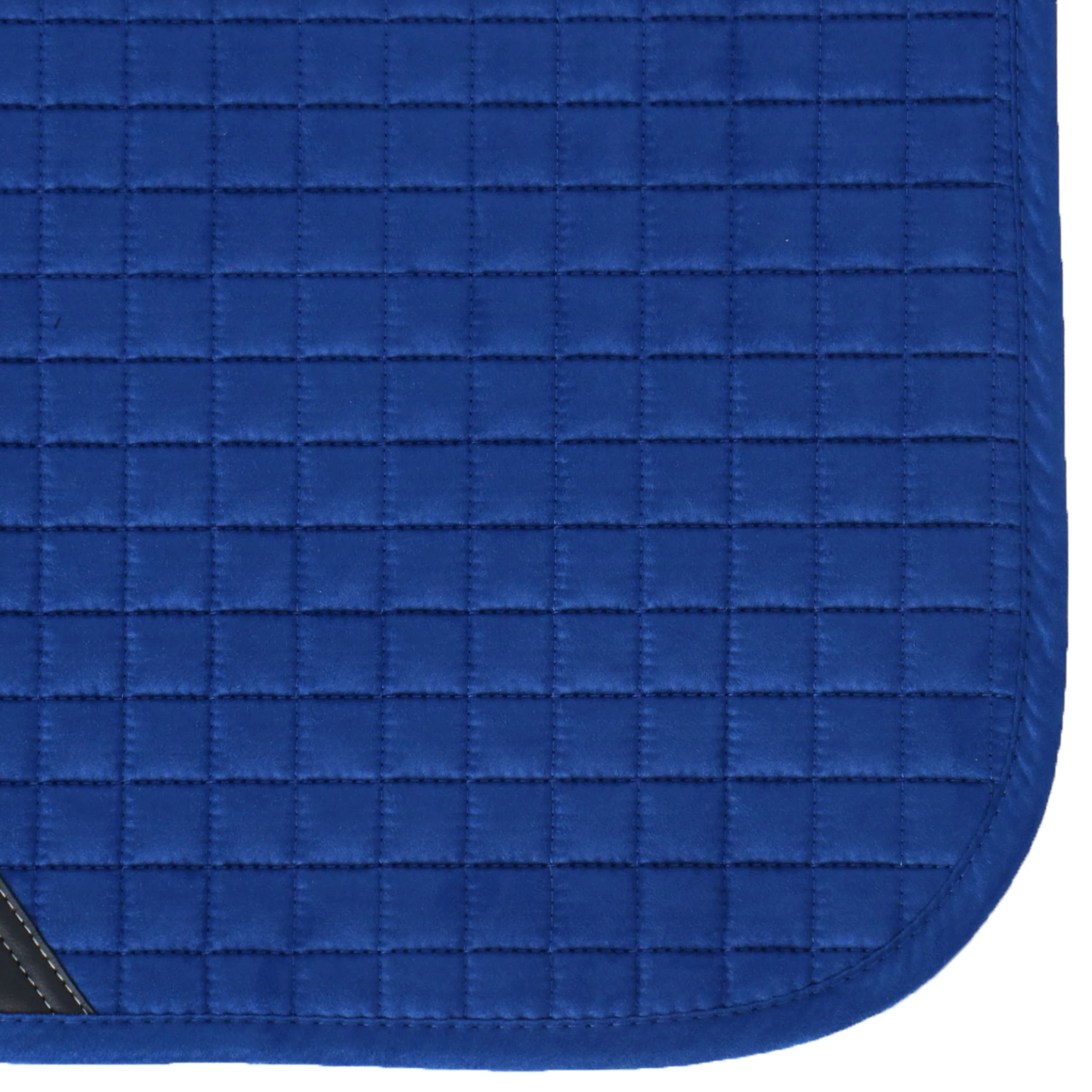 LeMieux Tapis de Selle Luxury Square Dressage Benetton Blue - Image 8