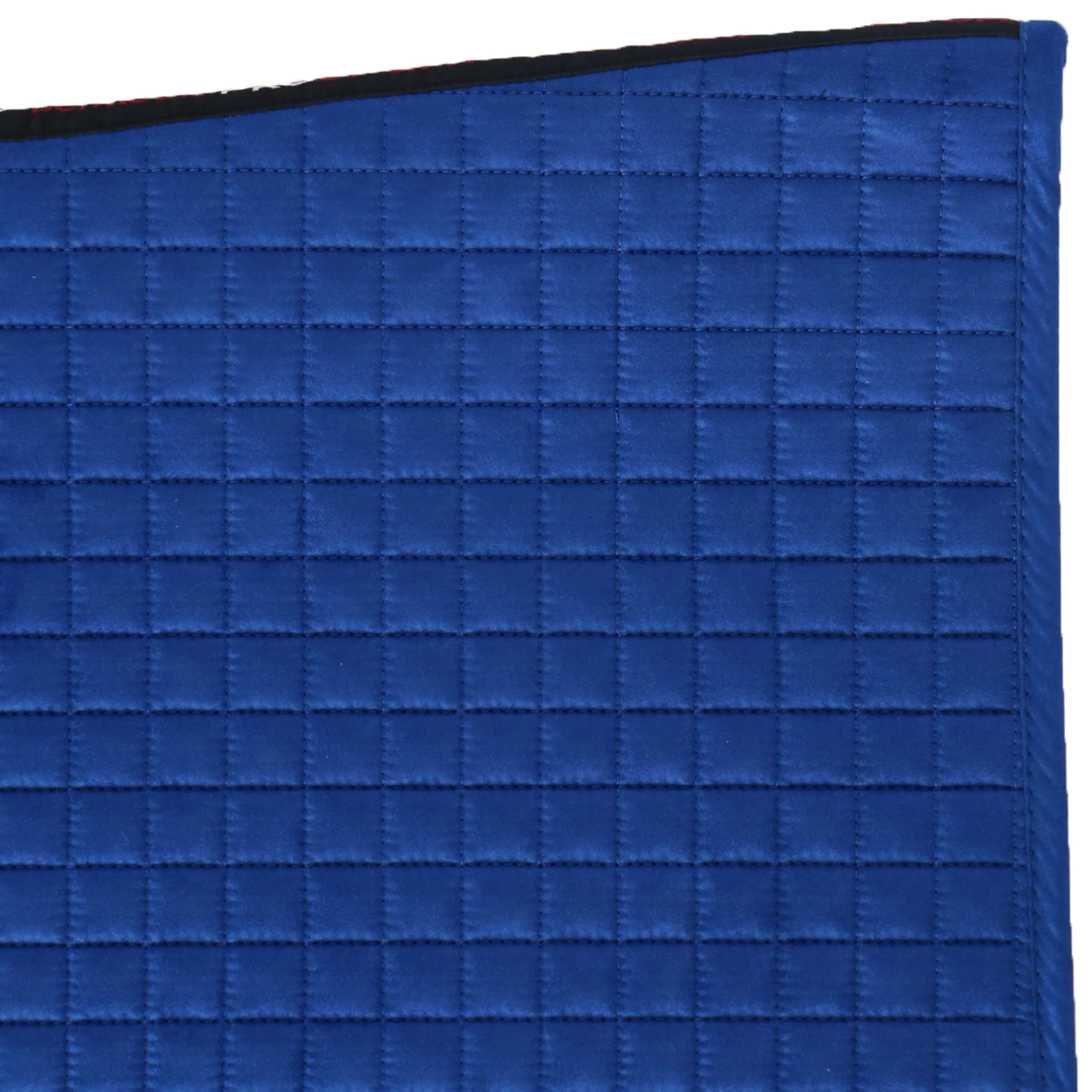 LeMieux Tapis de Selle Luxury Square Dressage Benetton Blue - Image 9