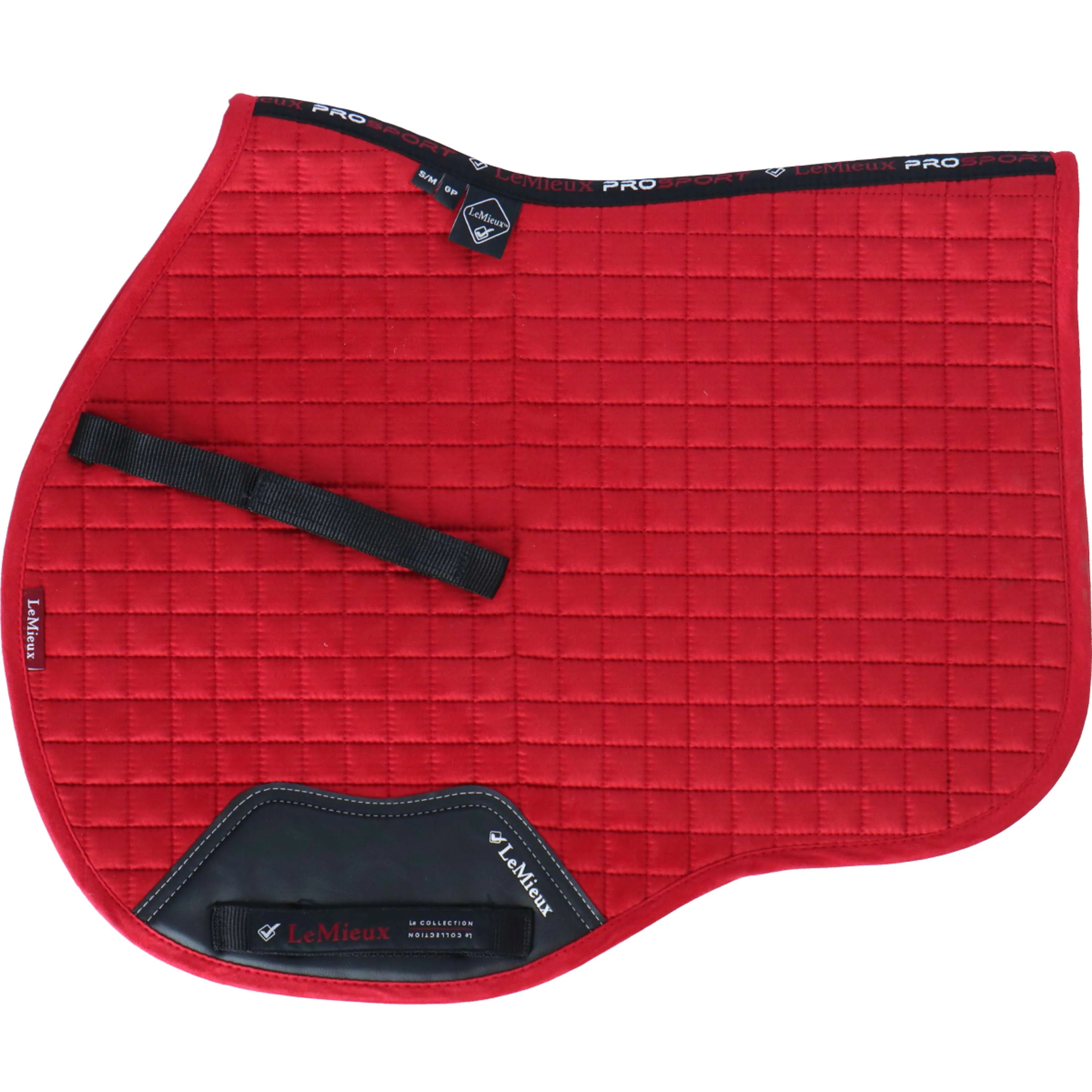 LeMieux Tapis de Selle Luxury Square Polyvalent Chilli Red - Image 2