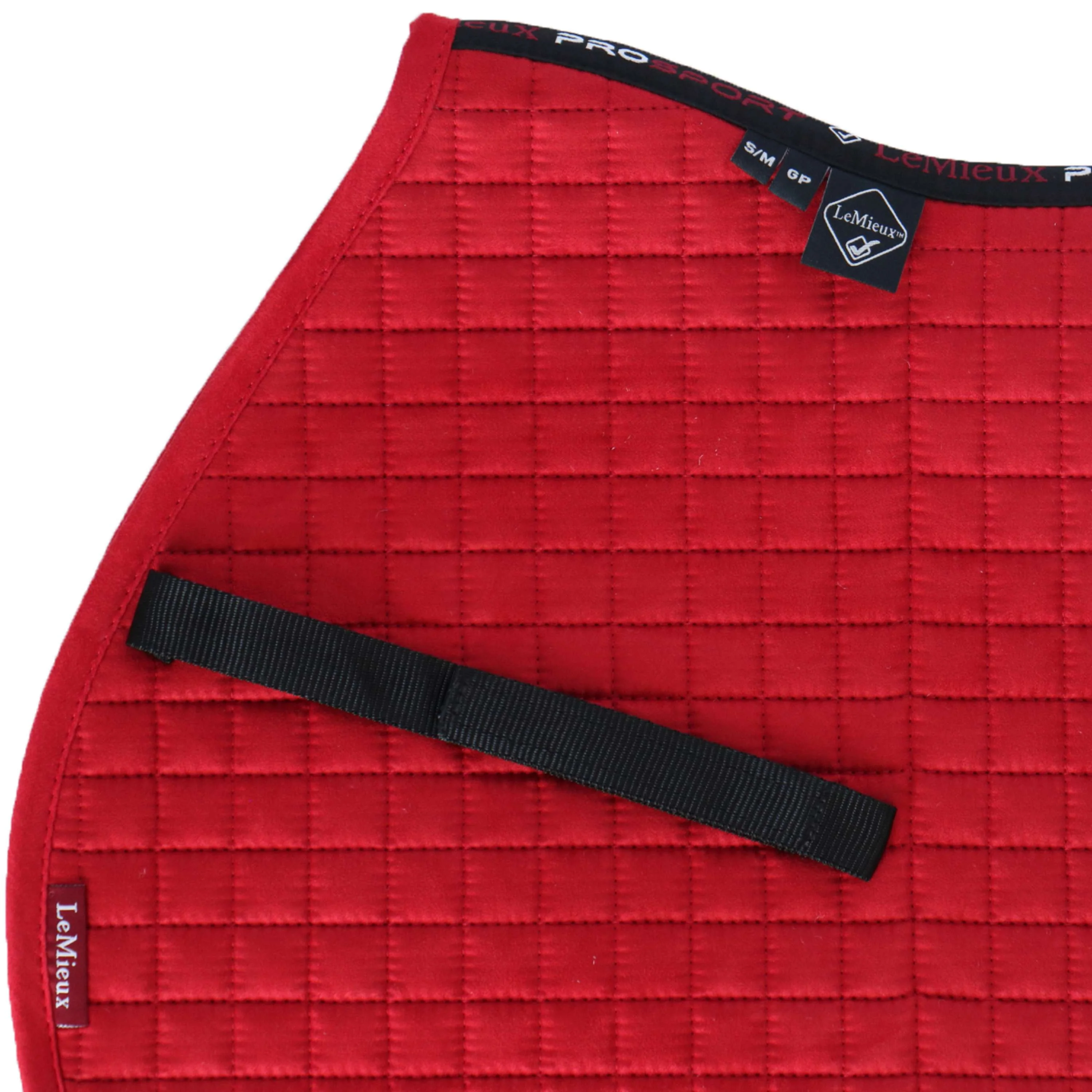 LeMieux Tapis de Selle Luxury Square Polyvalent Chilli Red - Image 5