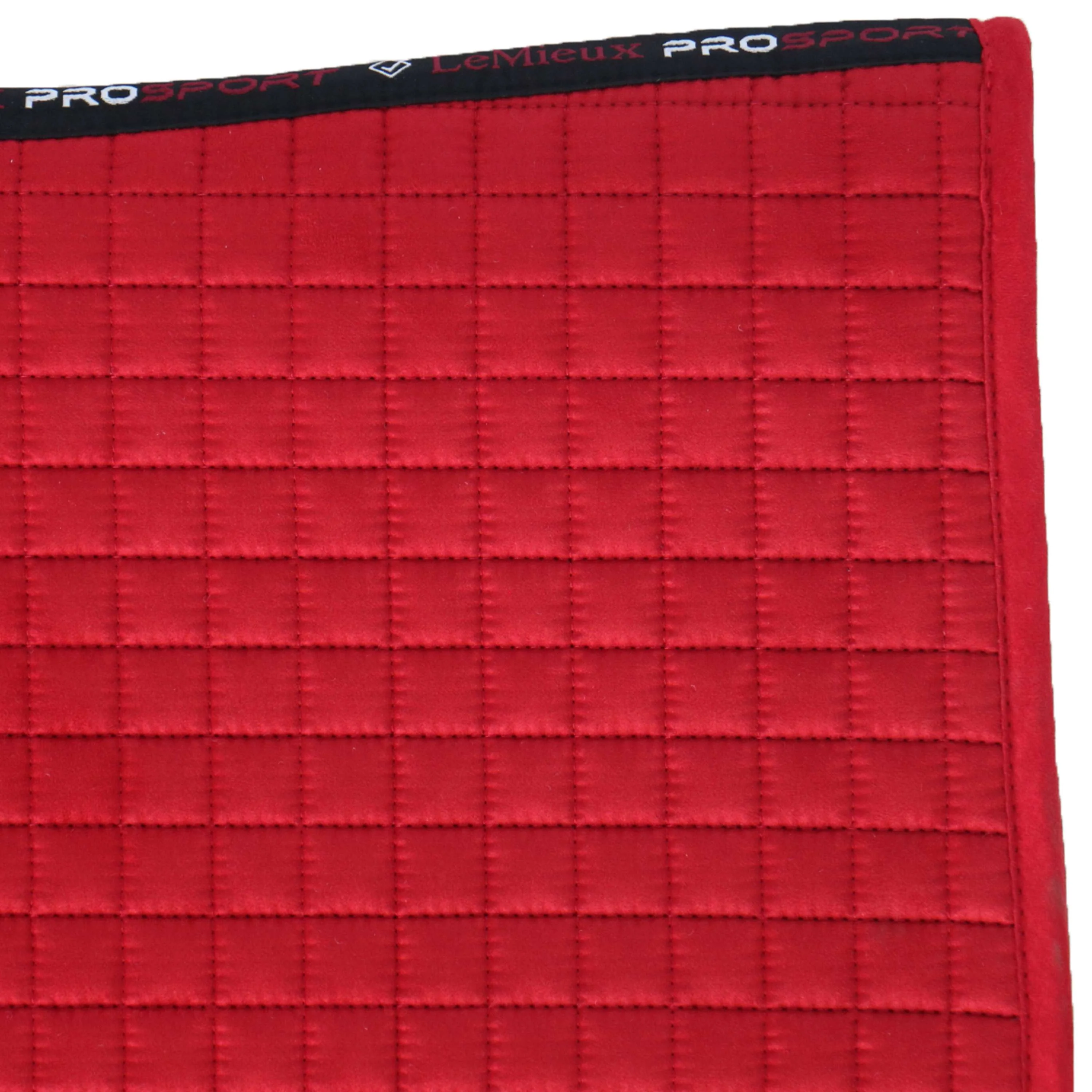 LeMieux Tapis de Selle Luxury Square Polyvalent Chilli Red - Image 8