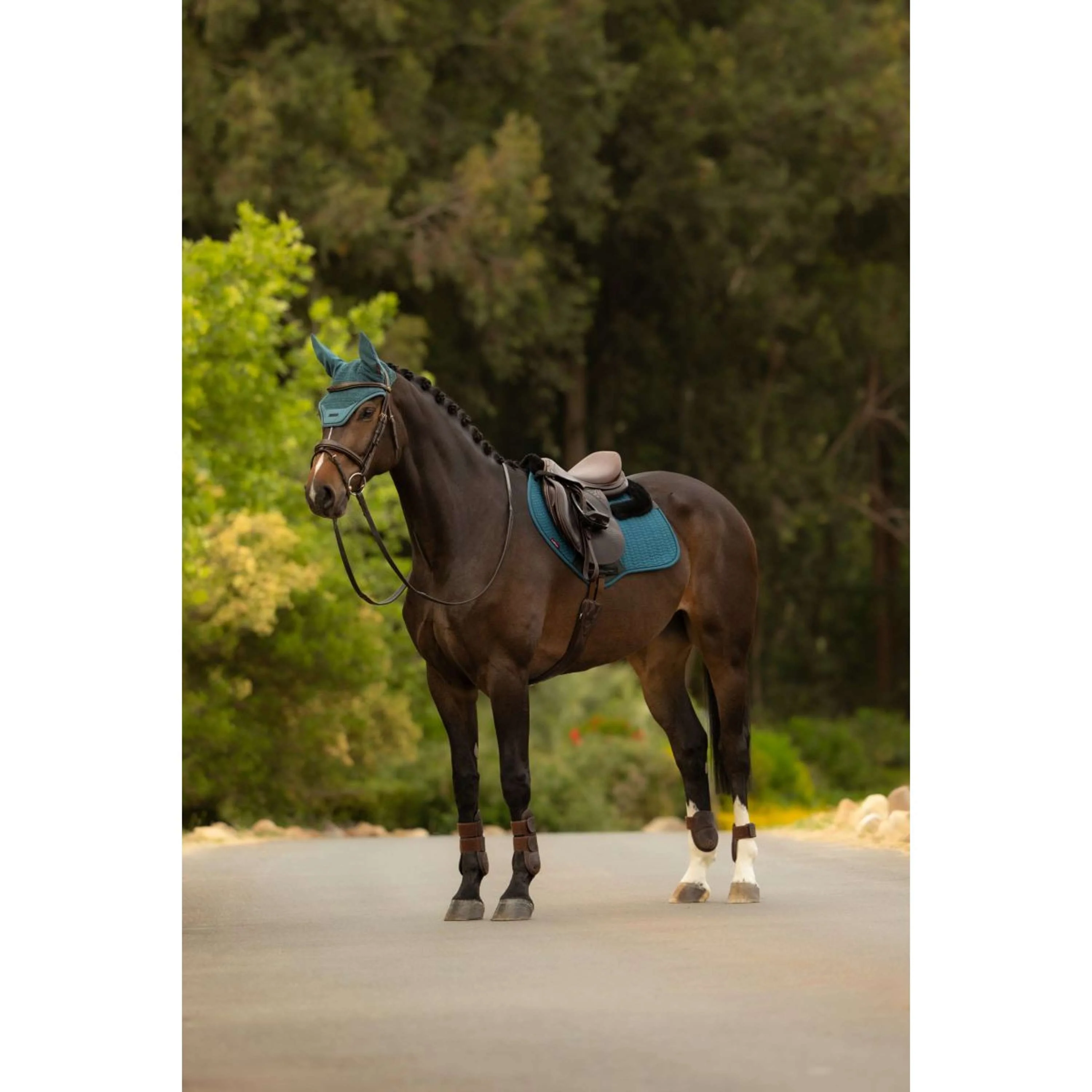 LeMieux Tapis de Selle Merino+ Essence Close Contact Square de Saut Jungle - Image 6
