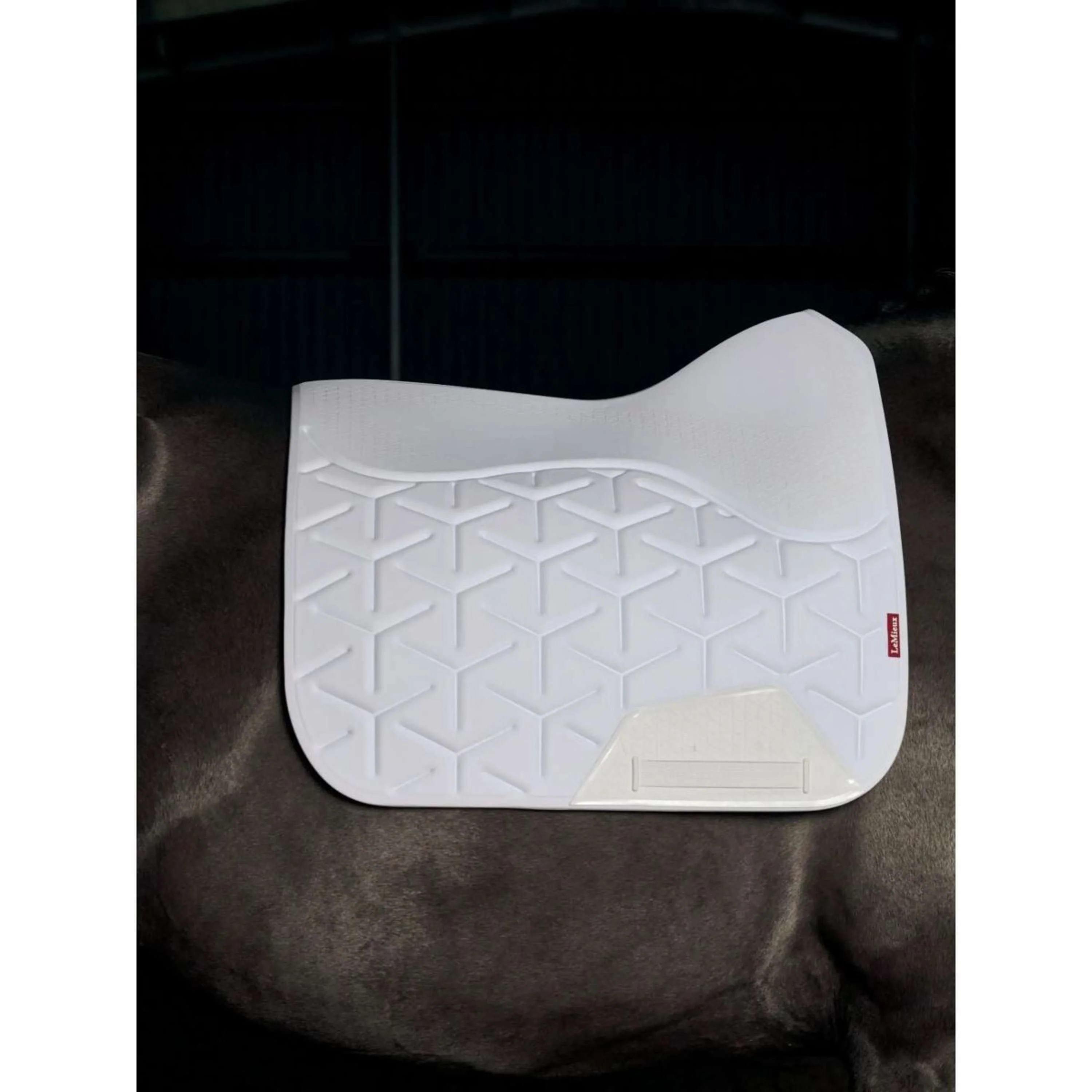 LeMieux Tapis de Selle ProForm Dressage Blanc - Image 2