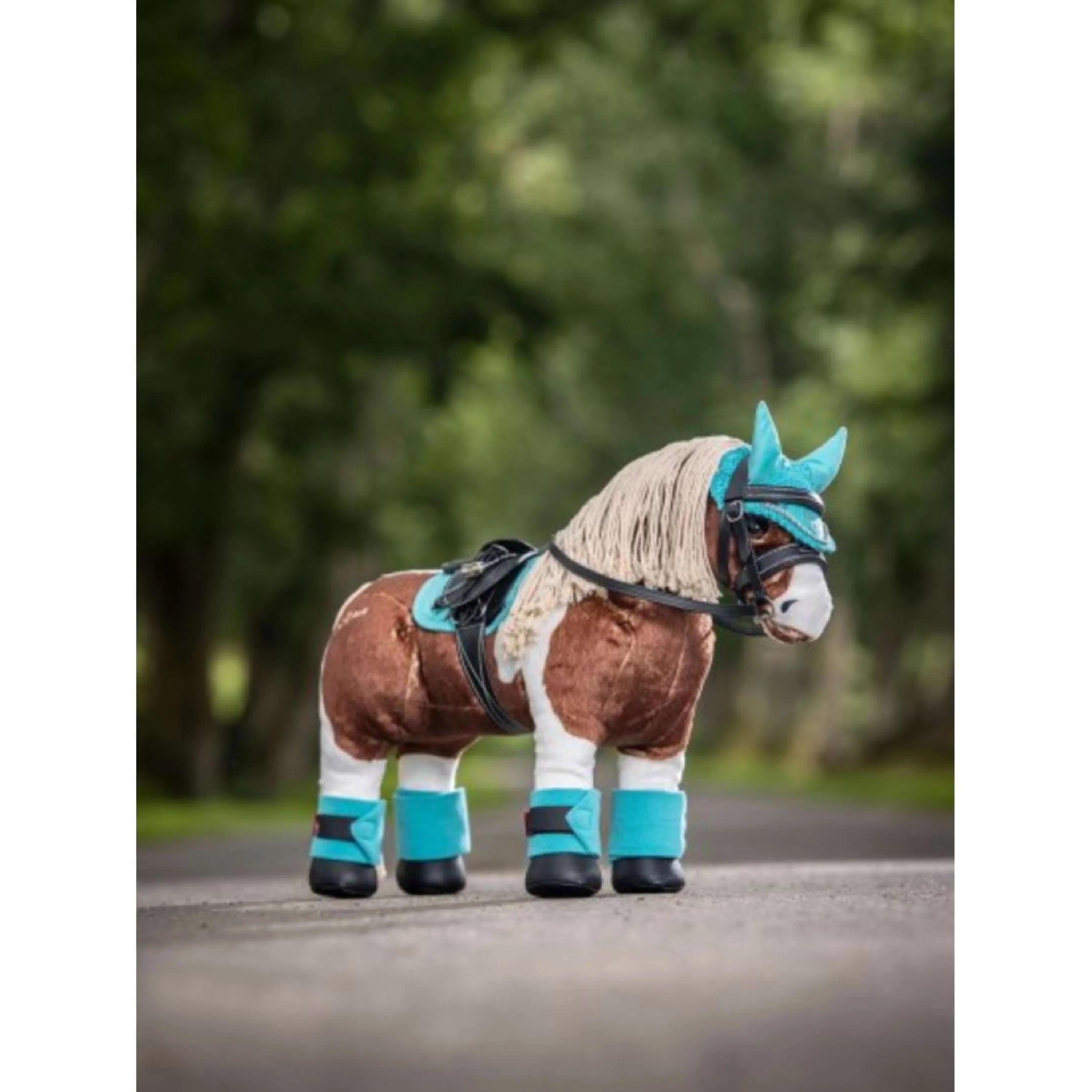 LeMieux Toy Pony Bonnet Anti-Mouches Azure - Image 2