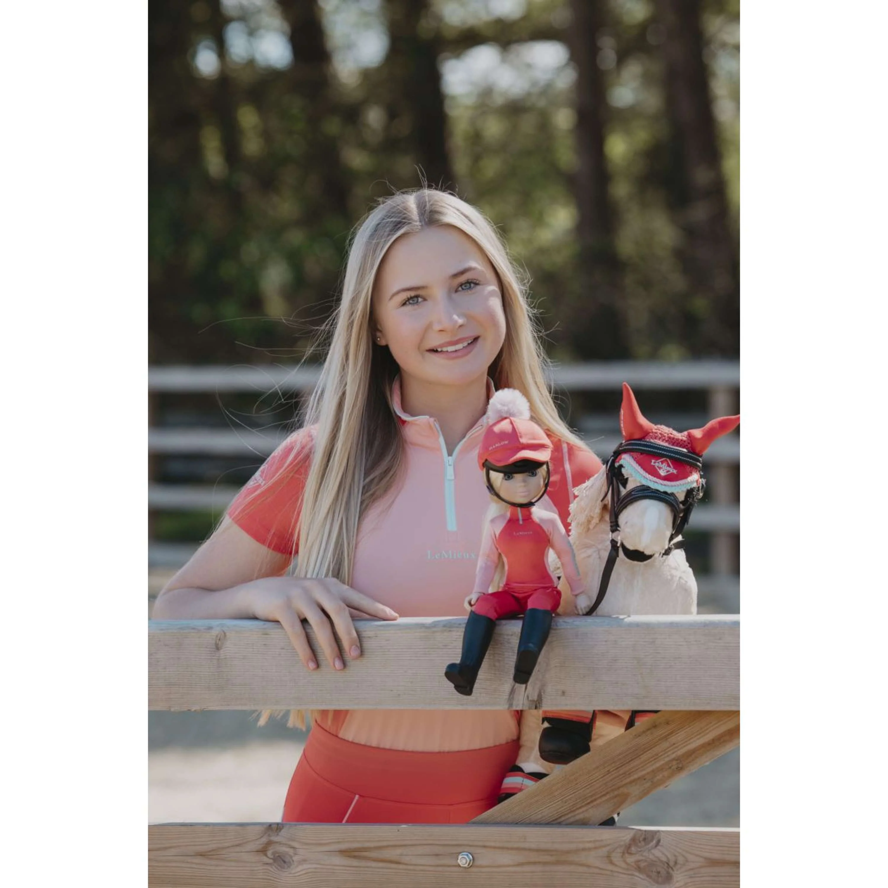 LeMieux Toy Rider Harlow Coral Crush - Image 5