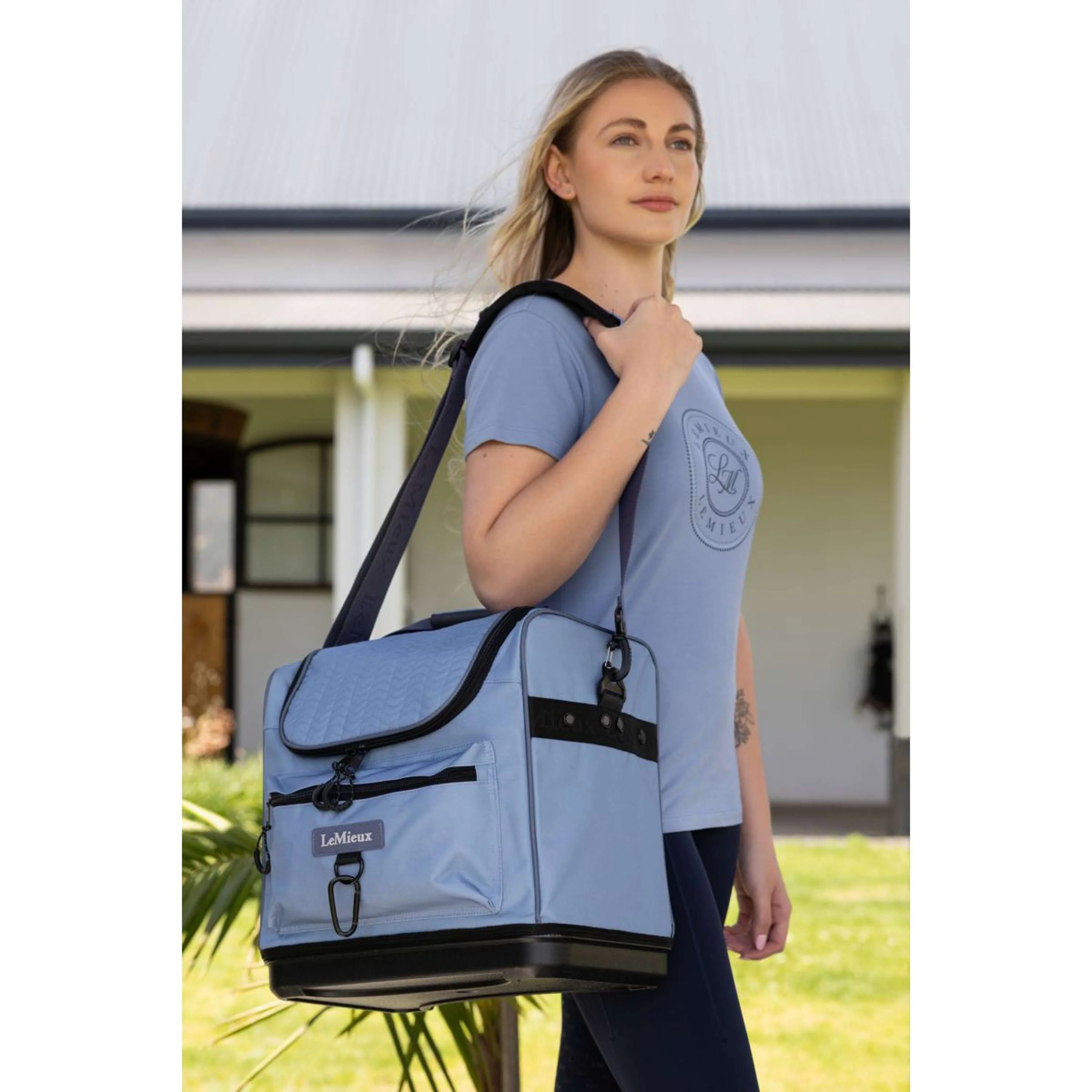 LeMieux Trousse de Pansage Elite Pro Powder Blue - Image 4