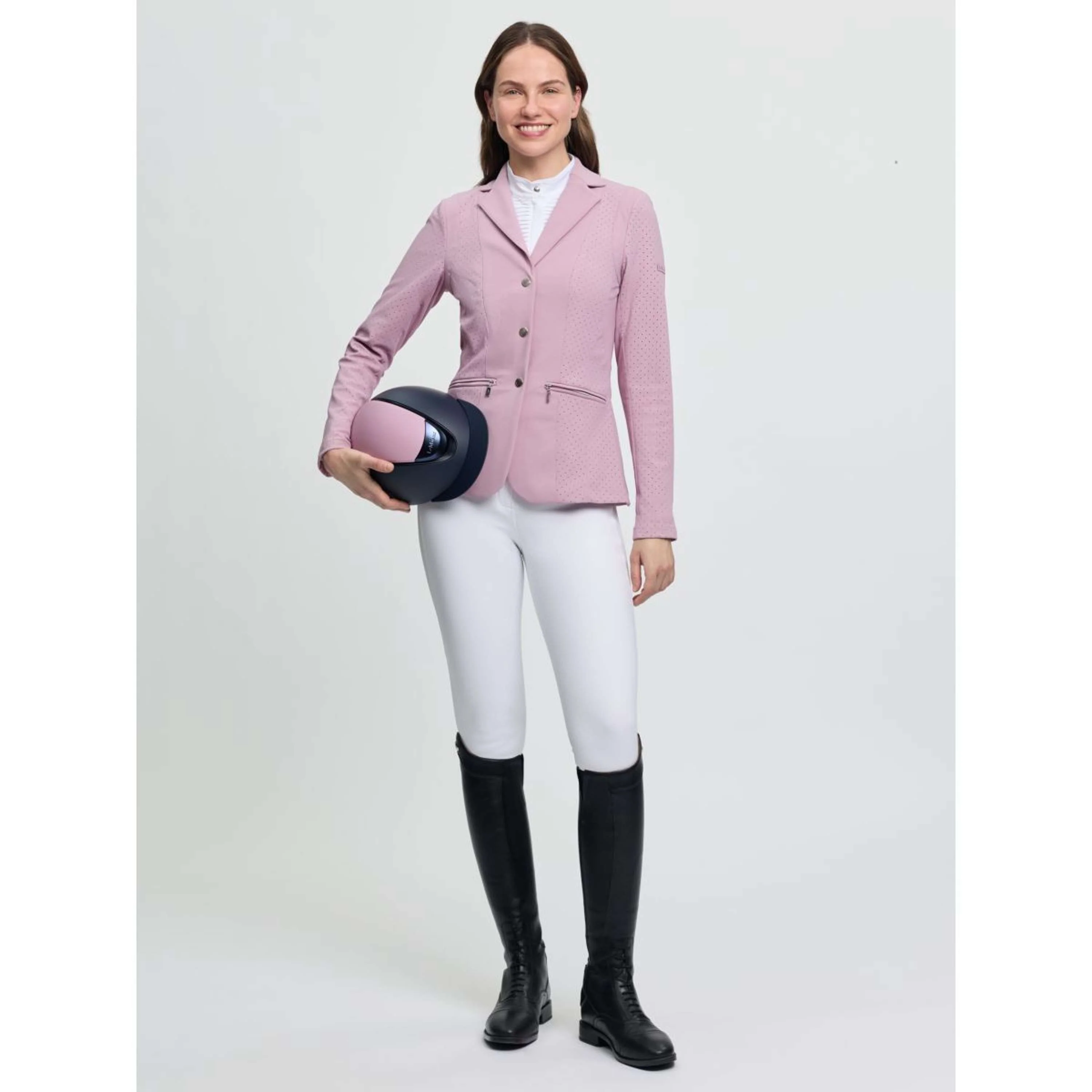 LeMieux Veste de Concours Jessica Mesh Fondant - Image 2