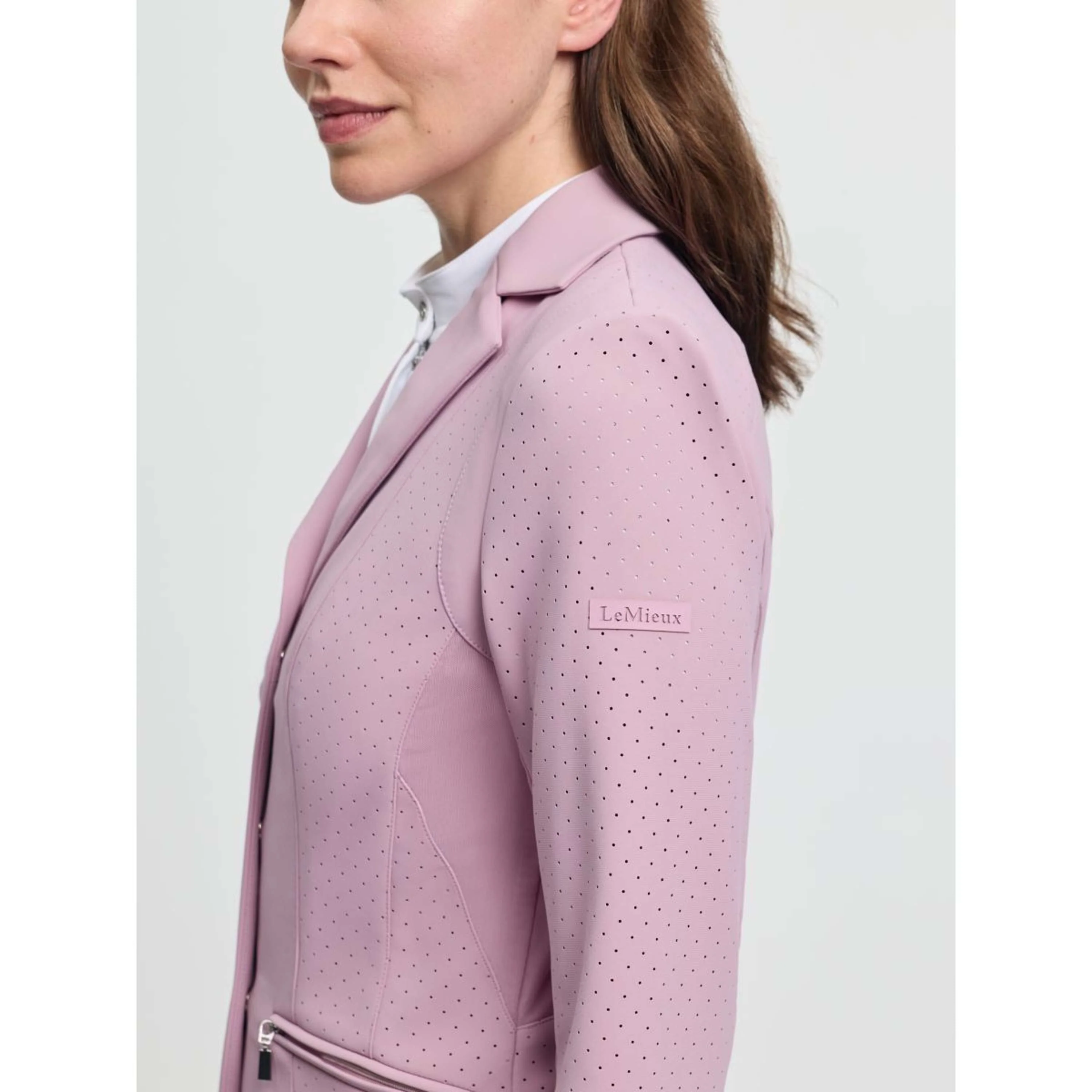 LeMieux Veste de Concours Jessica Mesh Fondant - Image 6