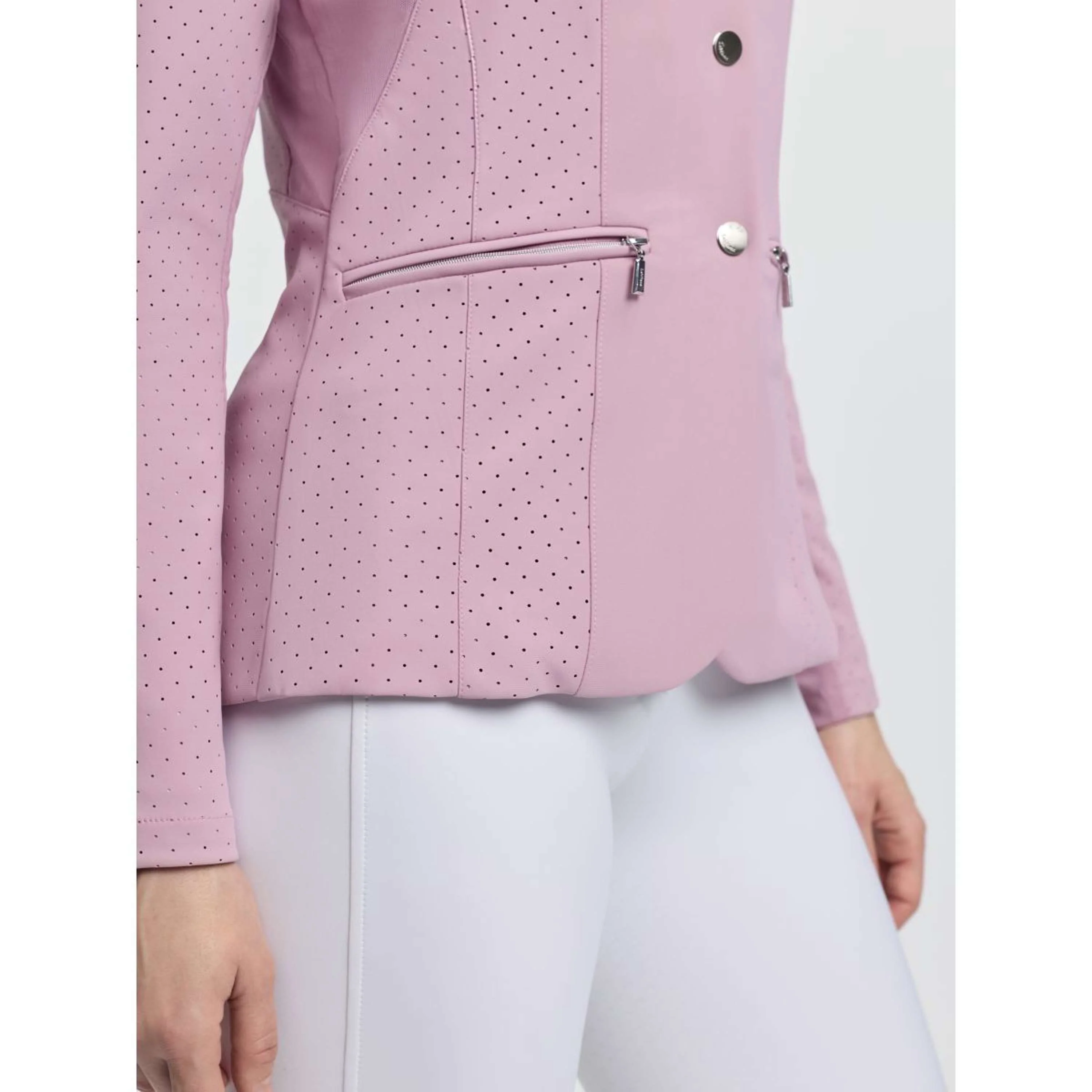 LeMieux Veste de Concours Jessica Mesh Fondant - Image 7