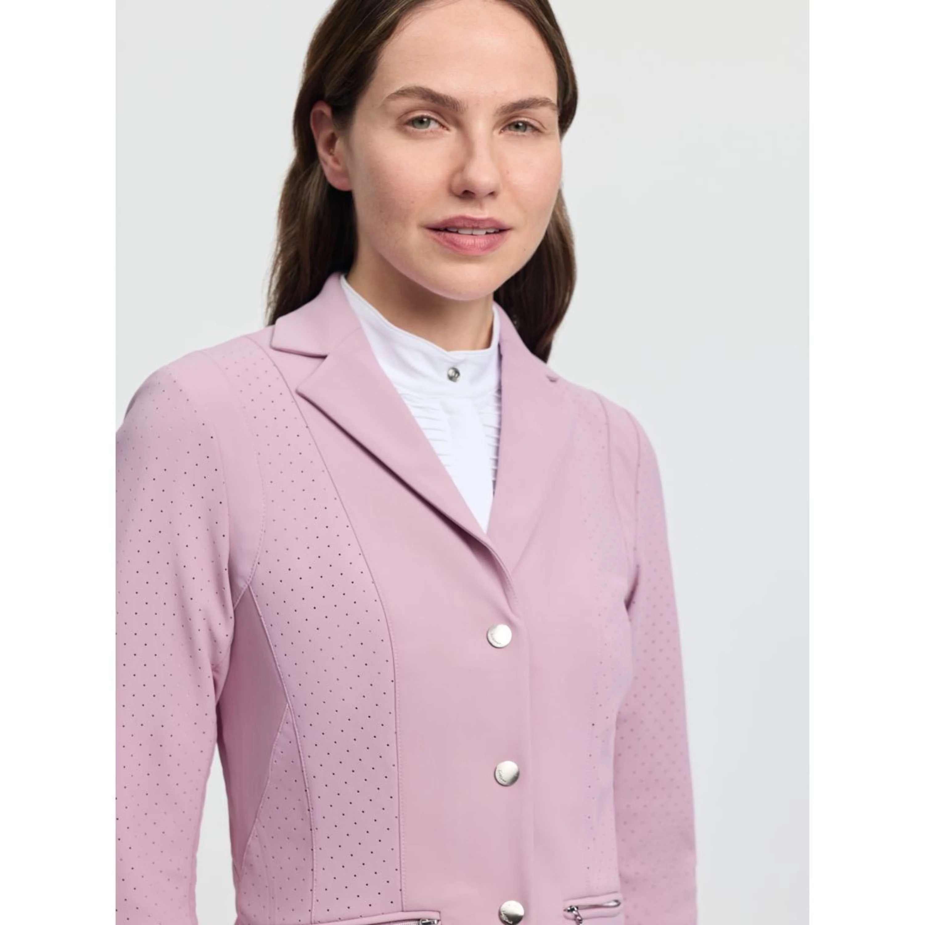 LeMieux Veste de Concours Jessica Mesh Fondant - Image 8