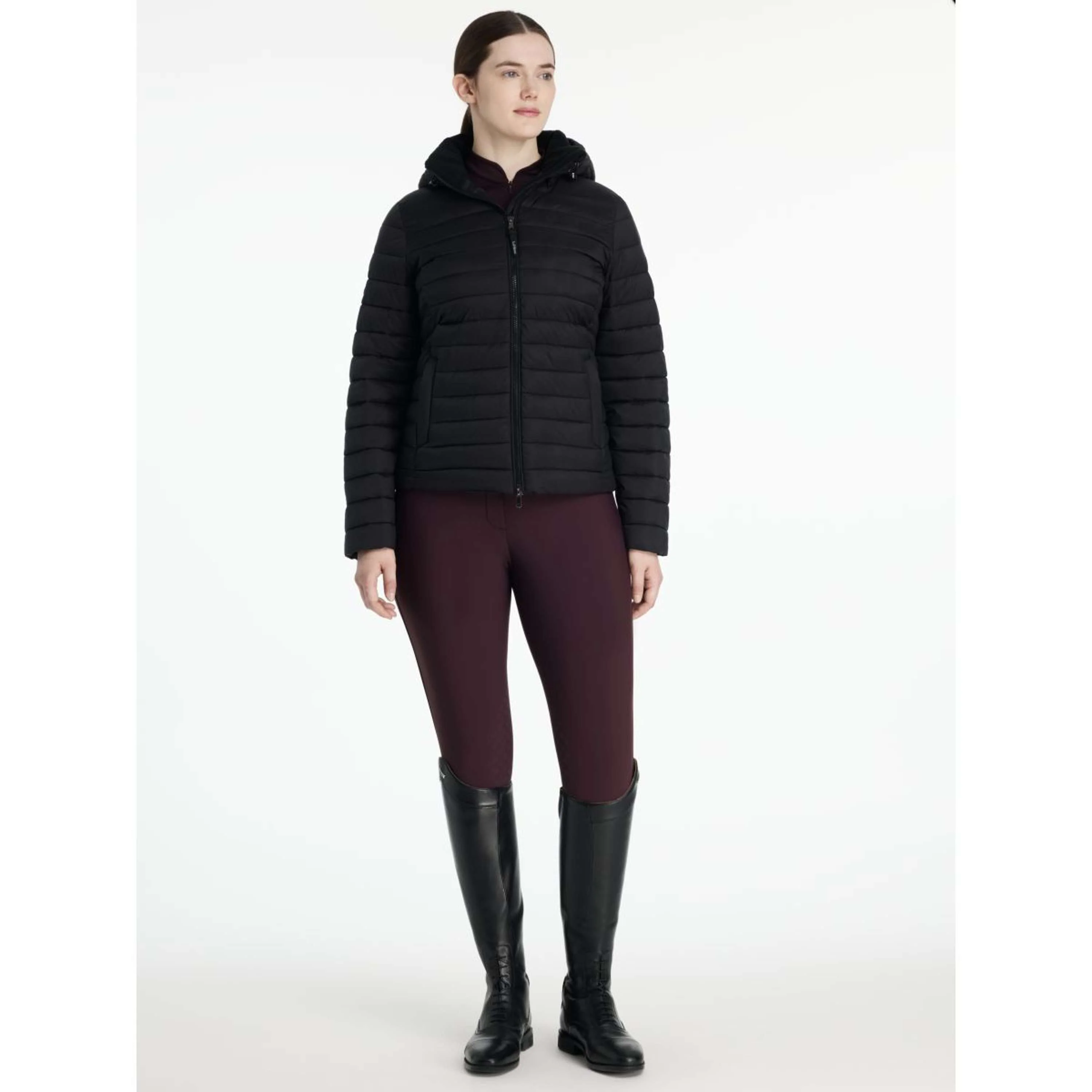 LeMieux Veste Rose Court Noir - Image 4