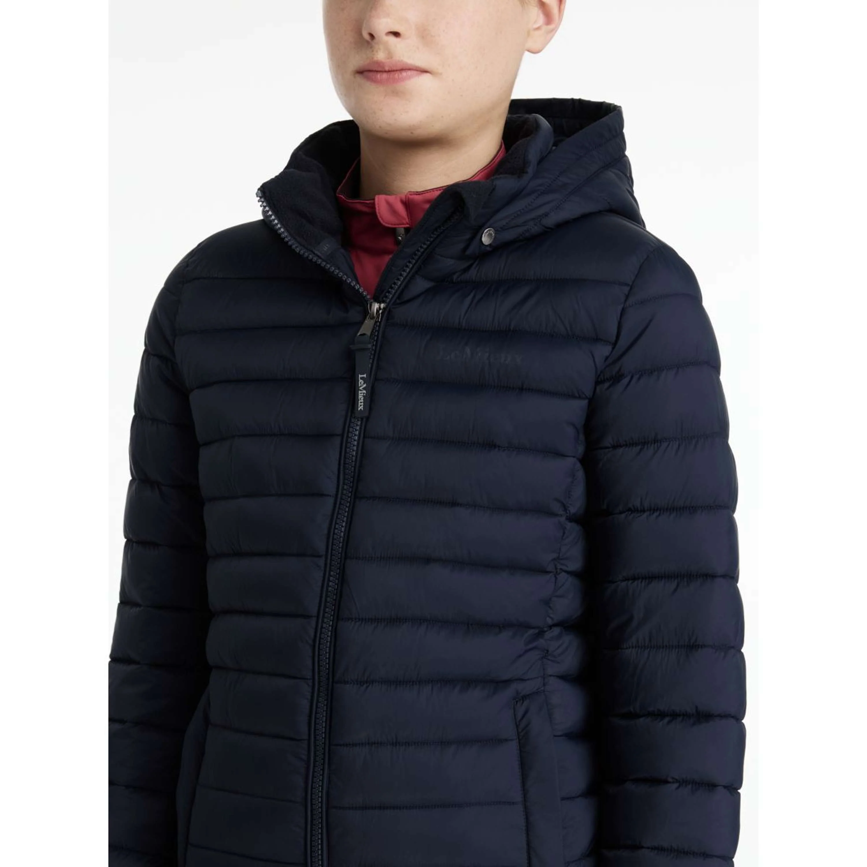 LeMieux Veste Young rider Ruby Court Marin - Image 3