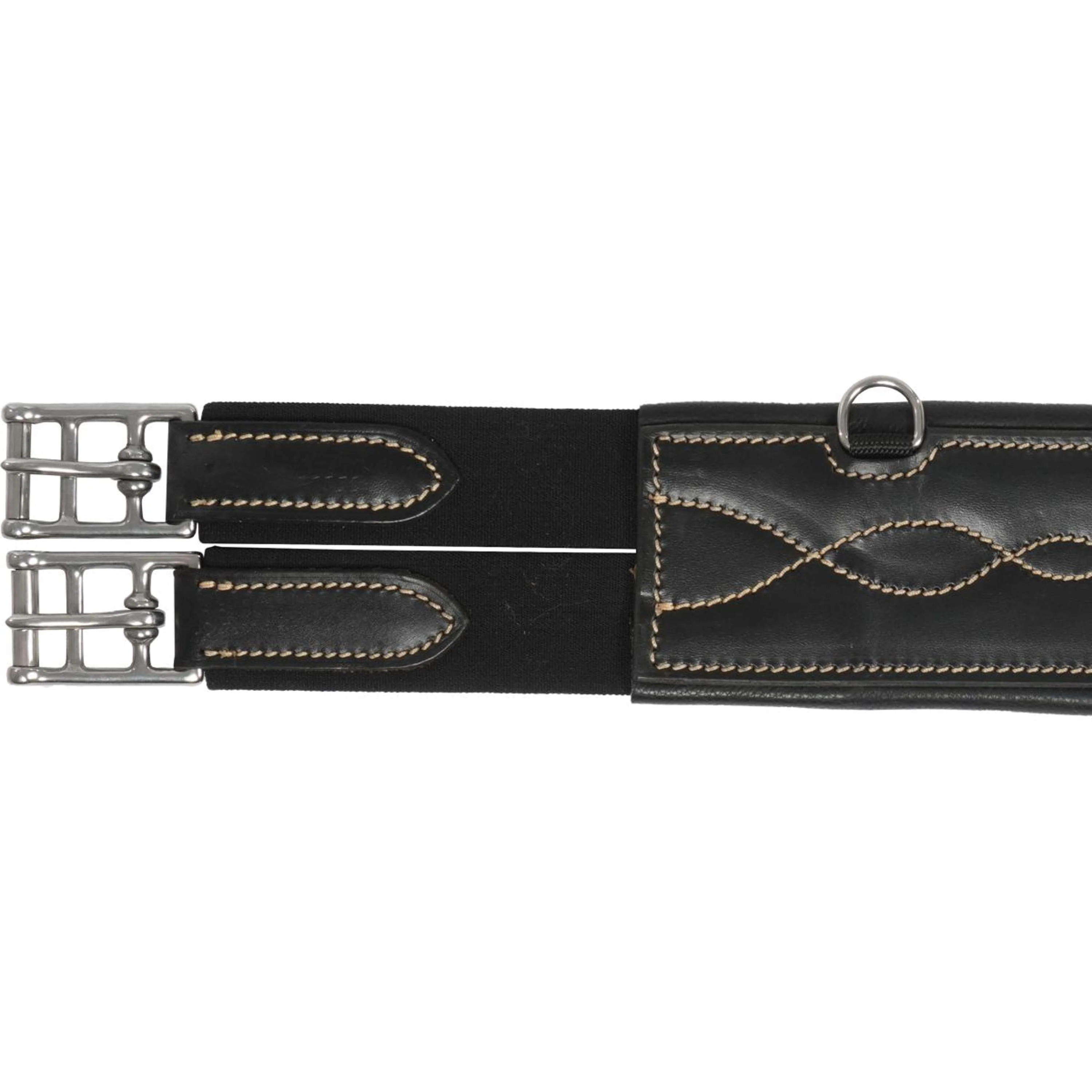 LJ-Leathers Sangle Cuir Anatomique Noir - Image 3