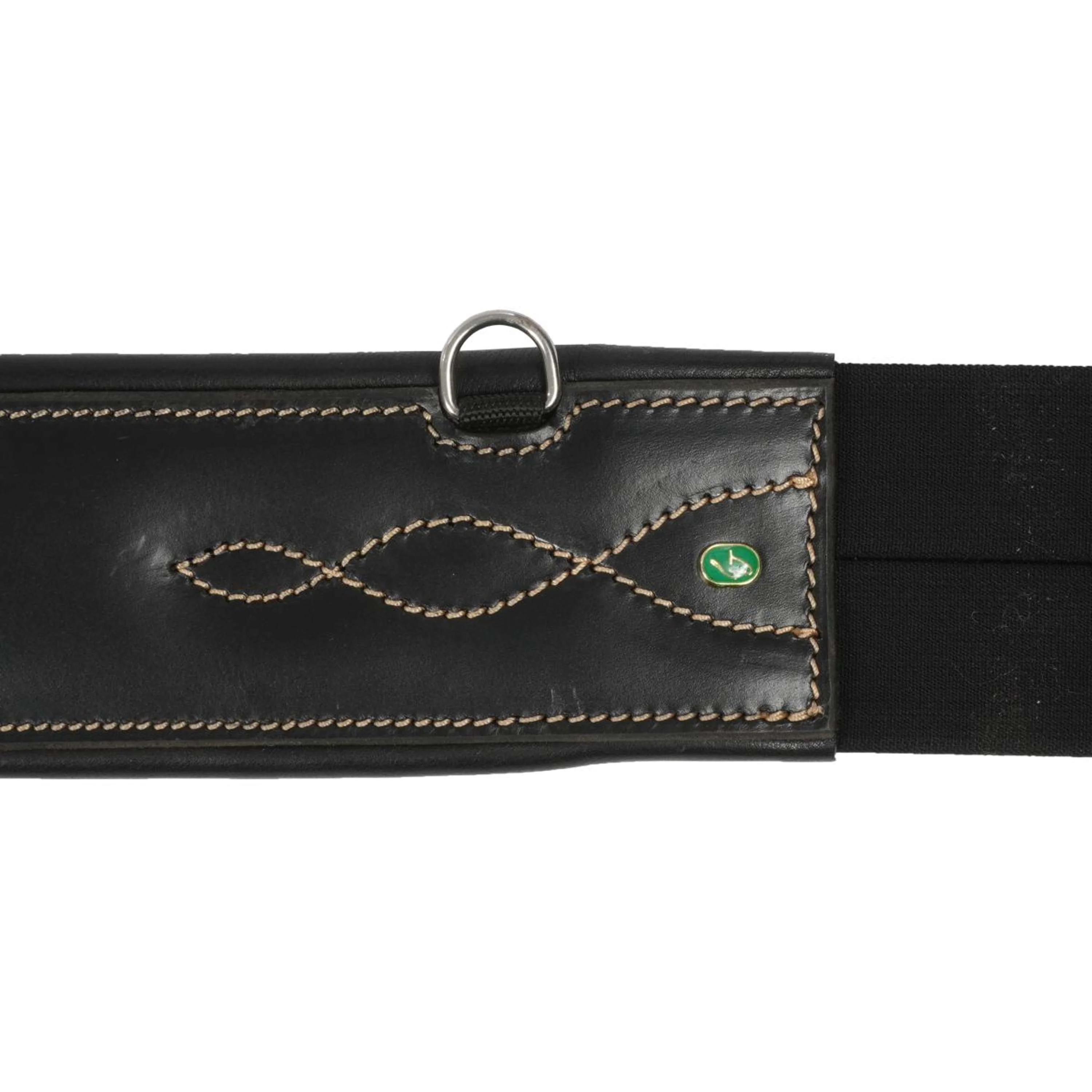LJ-Leathers Sangle Cuir Anatomique Noir - Image 5