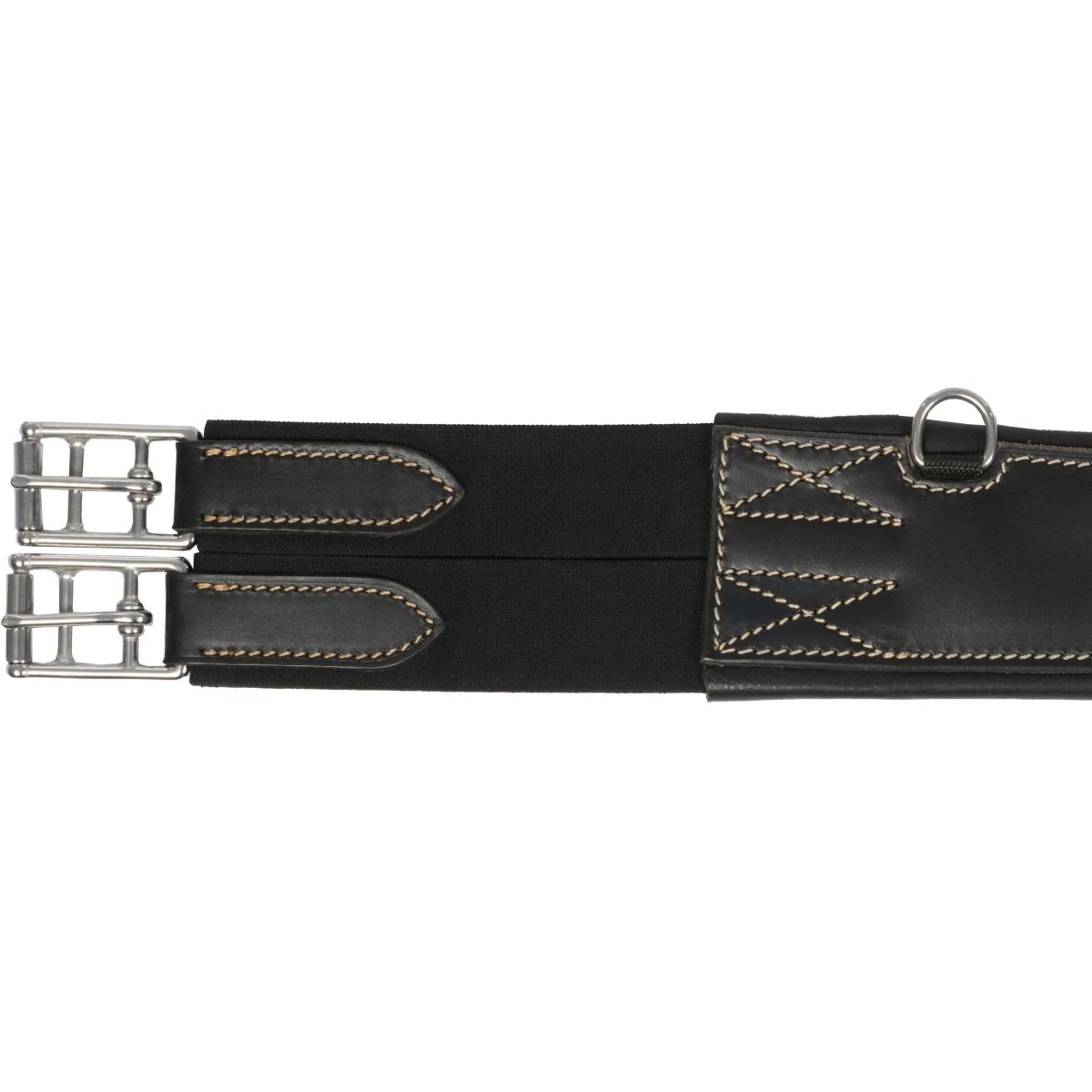 LJ-Leathers Sangle Cuir Couverture Noir - Image 3