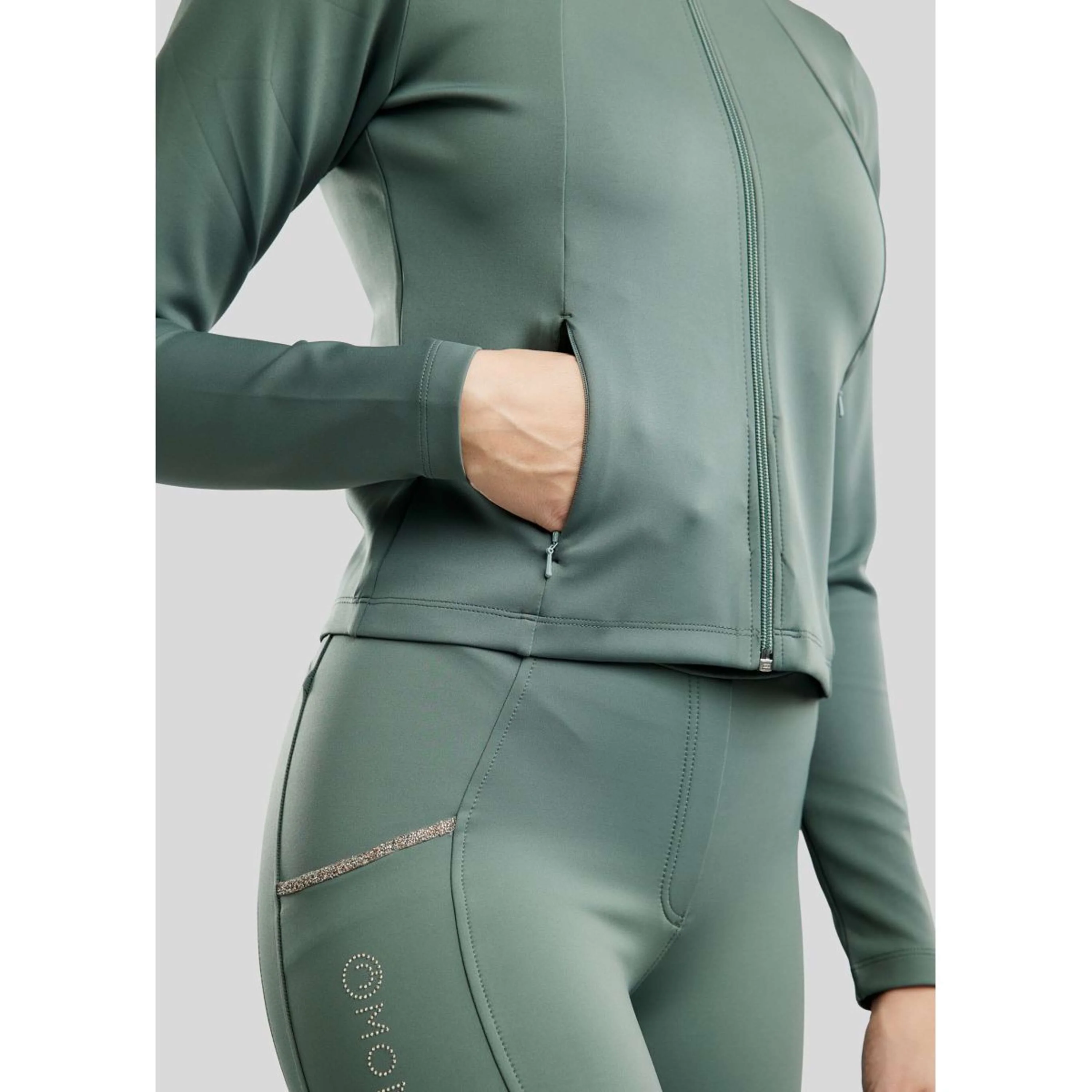Montar Blouson MoLila Champagne Crystals Jade - Image 3